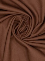 ° Soepele Geweven Bamboo Stof - Pincone Bruin