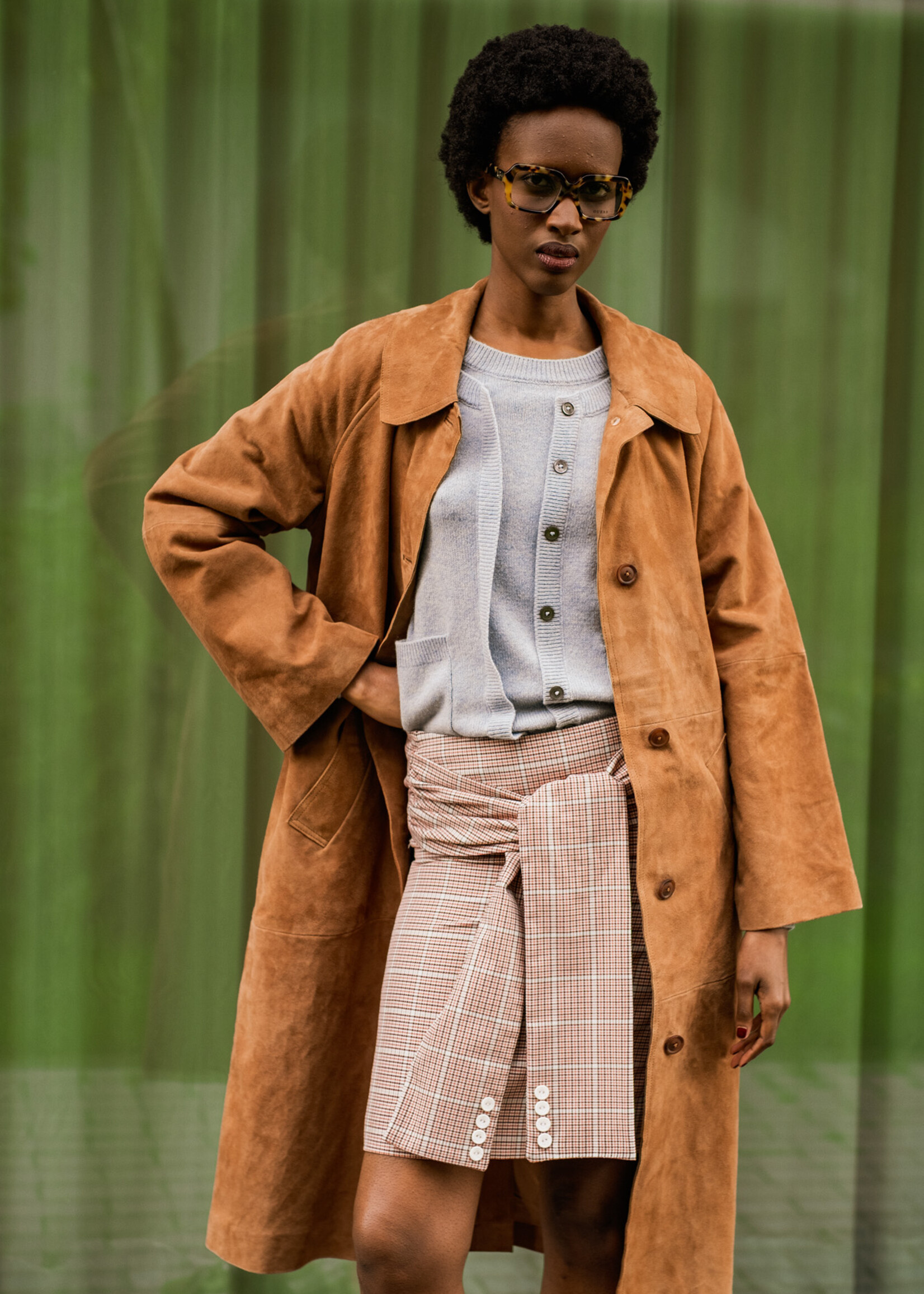 Fibre Mood ° Stof Bengaline Check - Fibre Mood - MIREYA