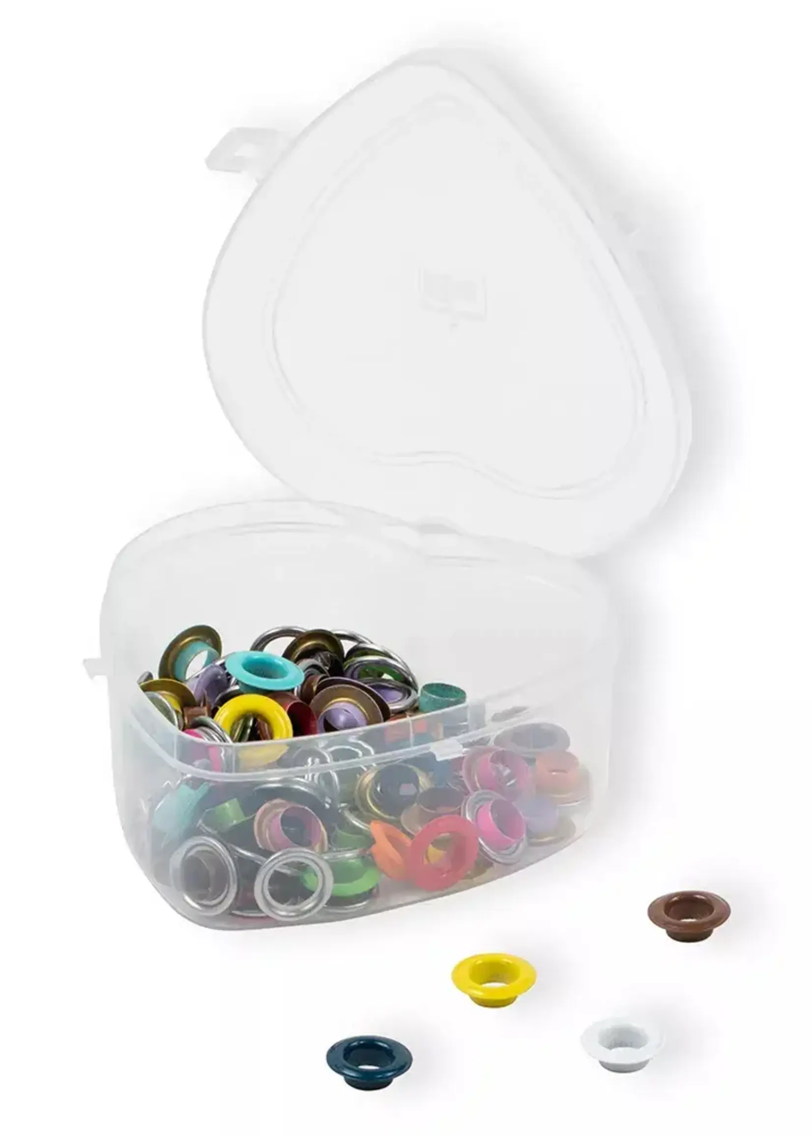 Prym ° Gekleurde Nestelringen - Prym - 8mm - Assortiment van 11 kleuren