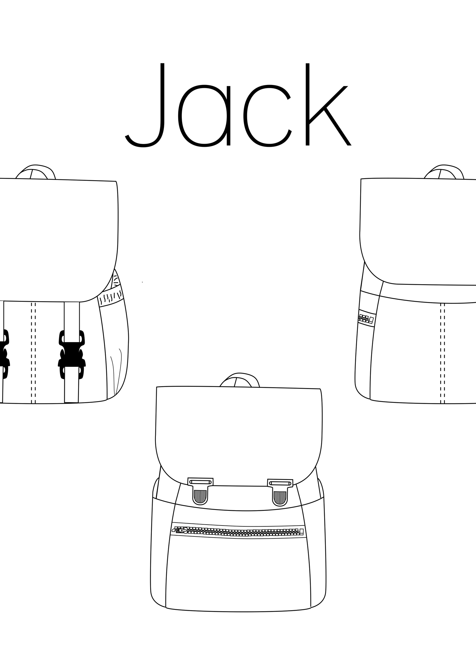 ° 28/4 en 12/5 - Workshop - JACK RUGZAK (2 avonden)