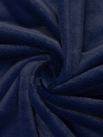 ° Stof Fur - Donkerblauw