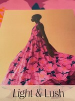 Light & Lush ° Soepelvallende Stof - Light & Lush - Flowers Pink