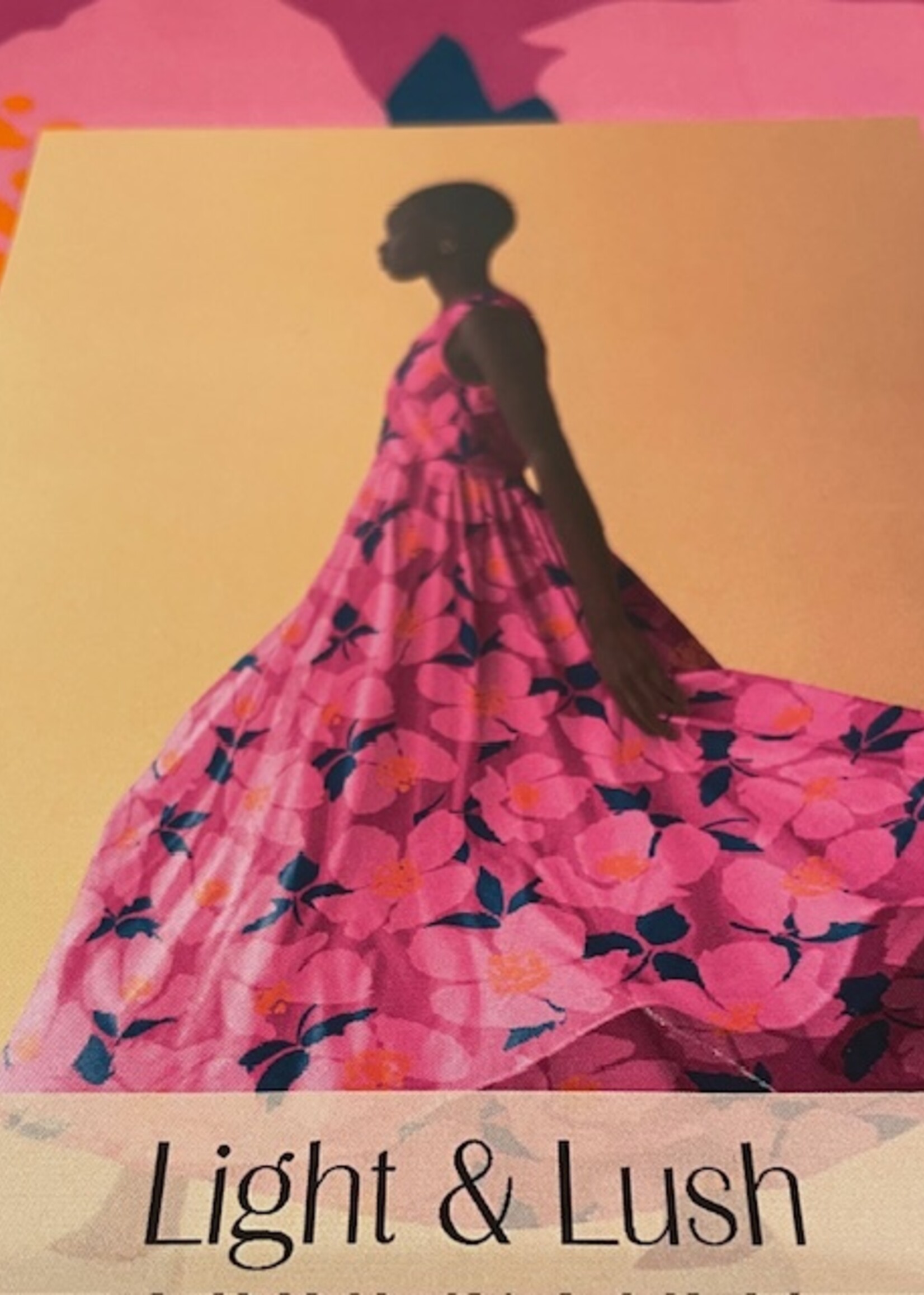 Light & Lush ° Soepelvallende Stof - Light & Lush - Flowers Pink