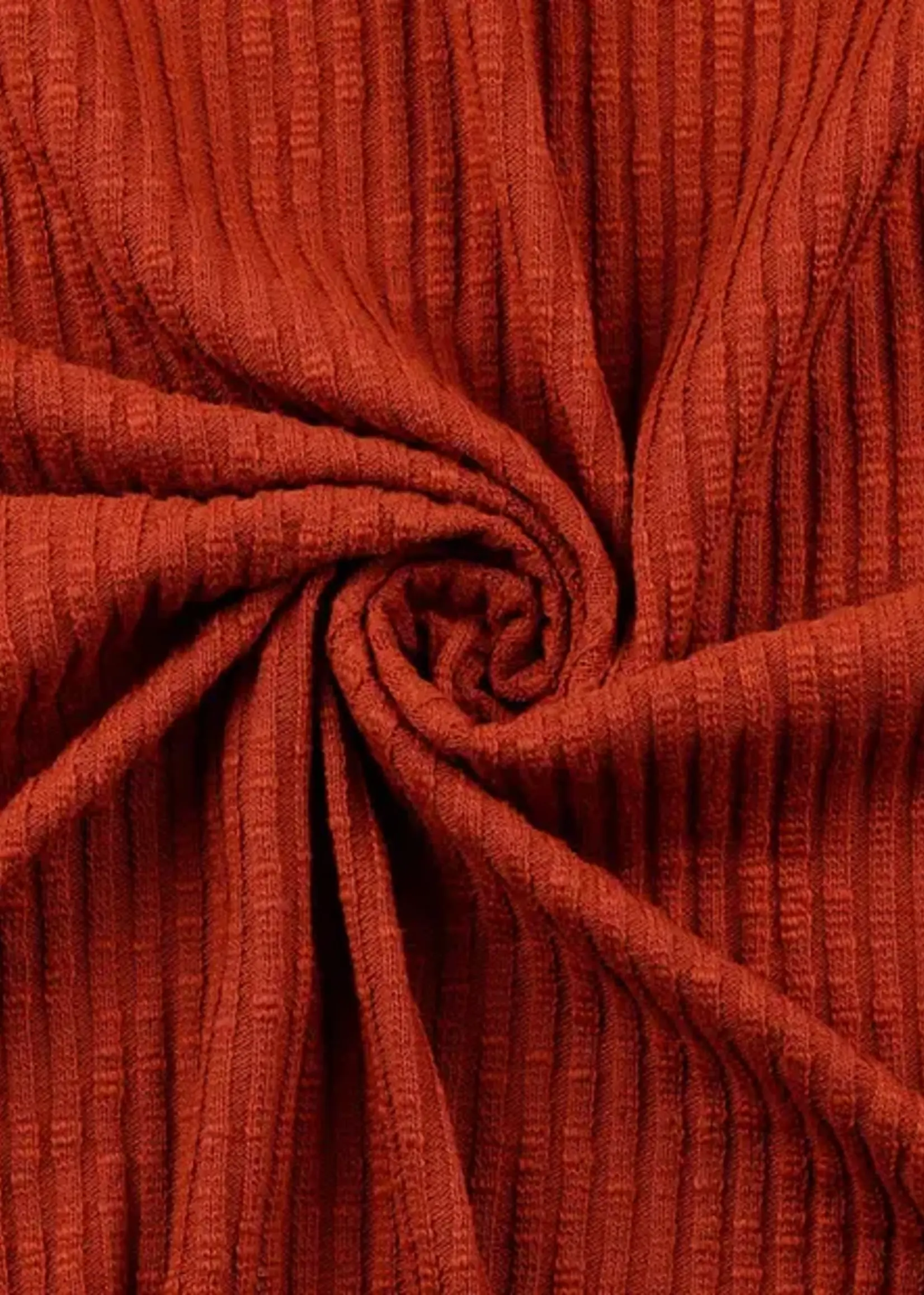 ° Stof Breisel - Stripes - Oranjeroest