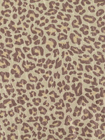 ° Stof Jacquard - Lurex Leopard