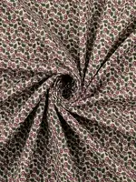 ° Stof Seersucker - Cherry