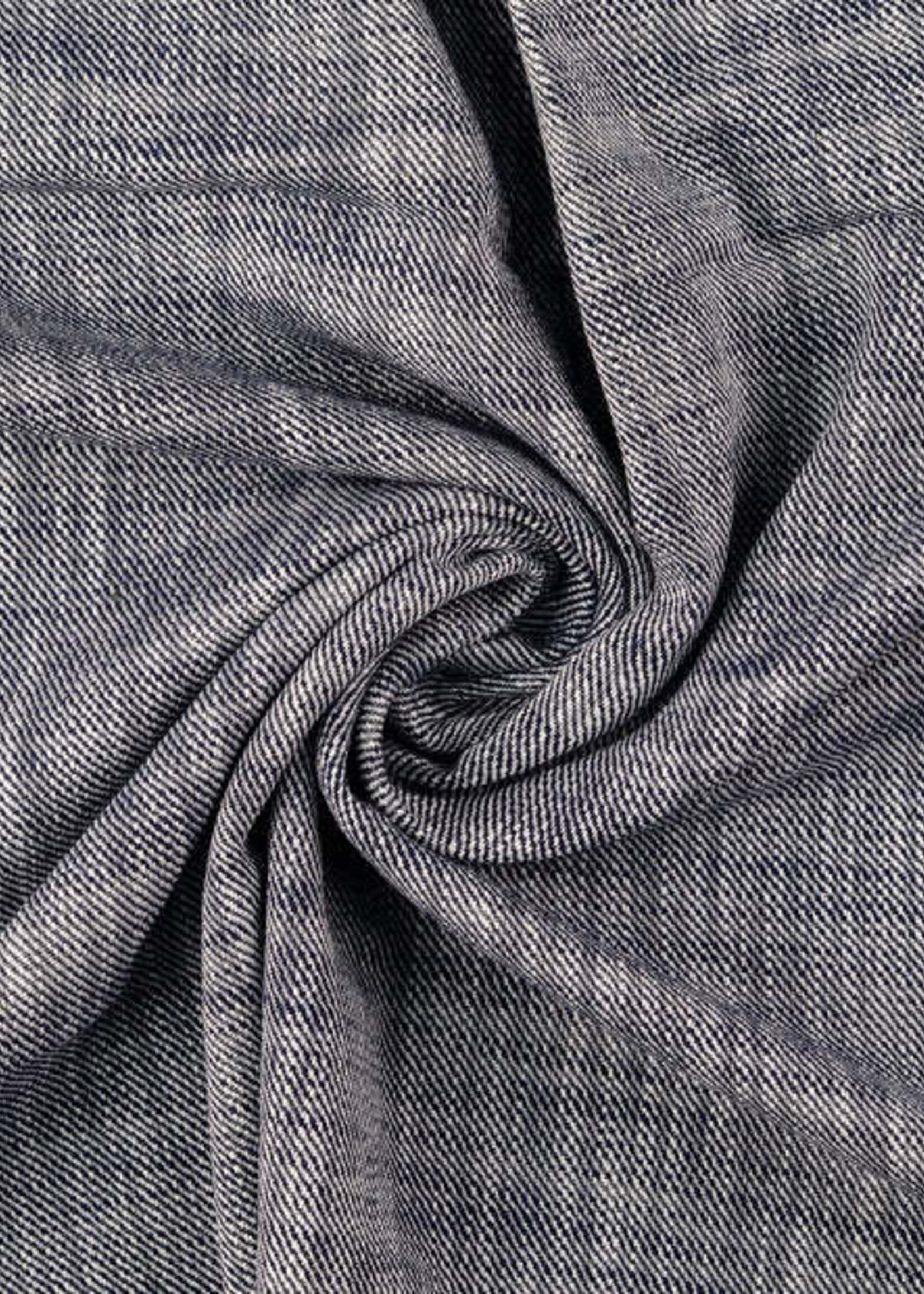 ° Stof Tweed - Blauw