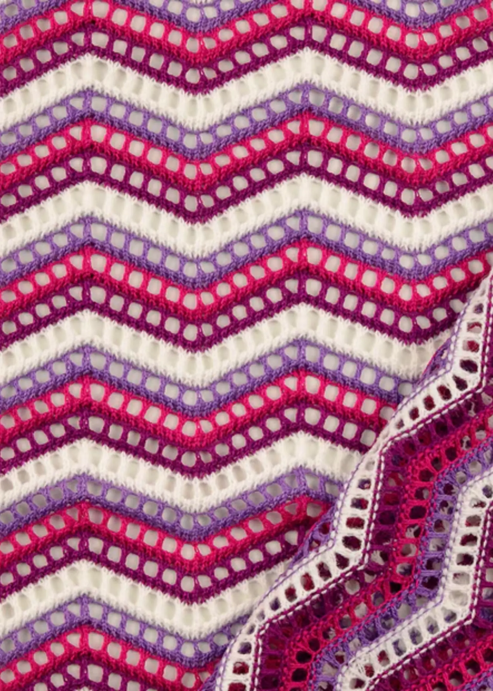 ° Stof Breisel - Zig Zag - Pink