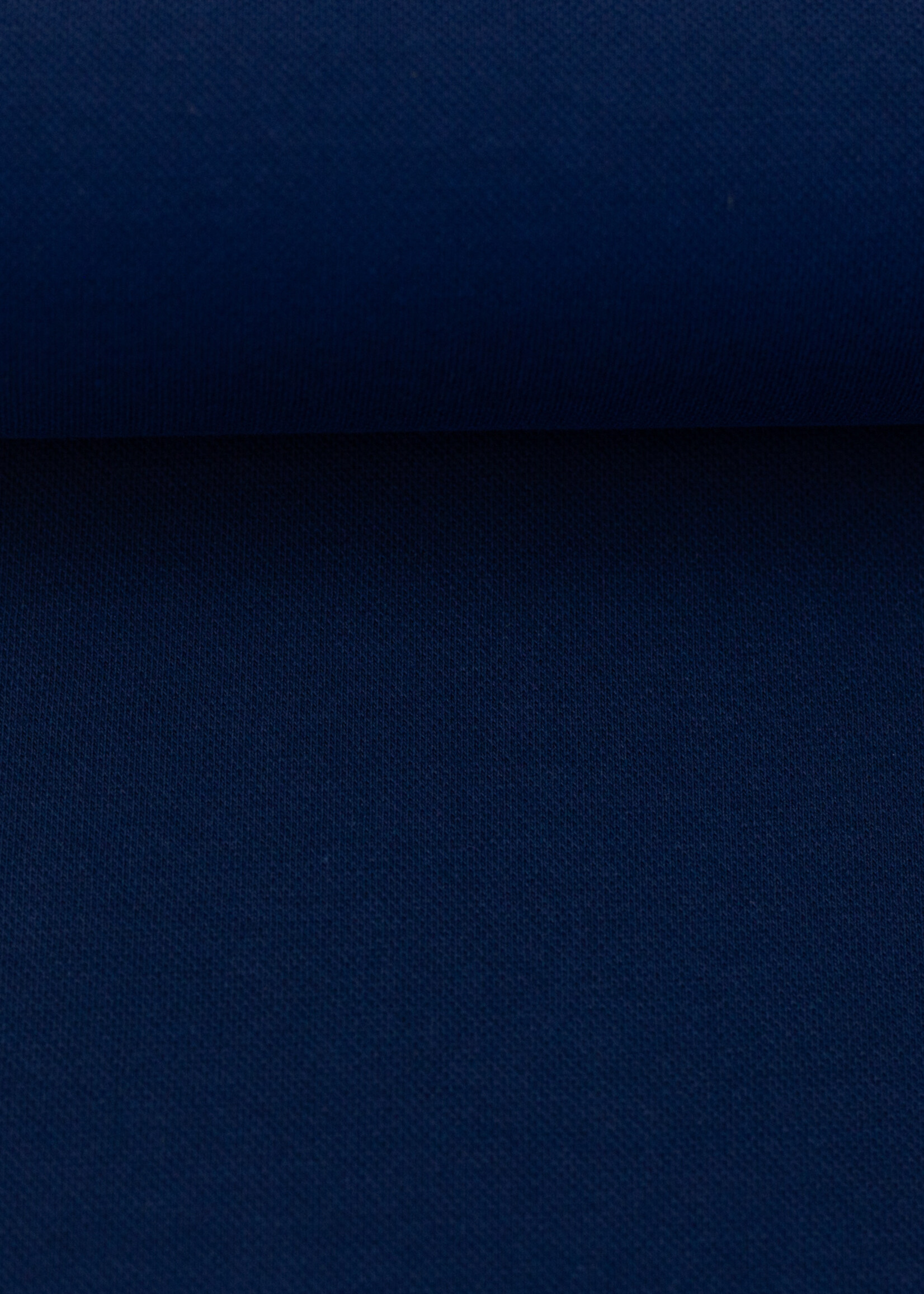 ° Stof Katoen Piqué - Polo - Blauw