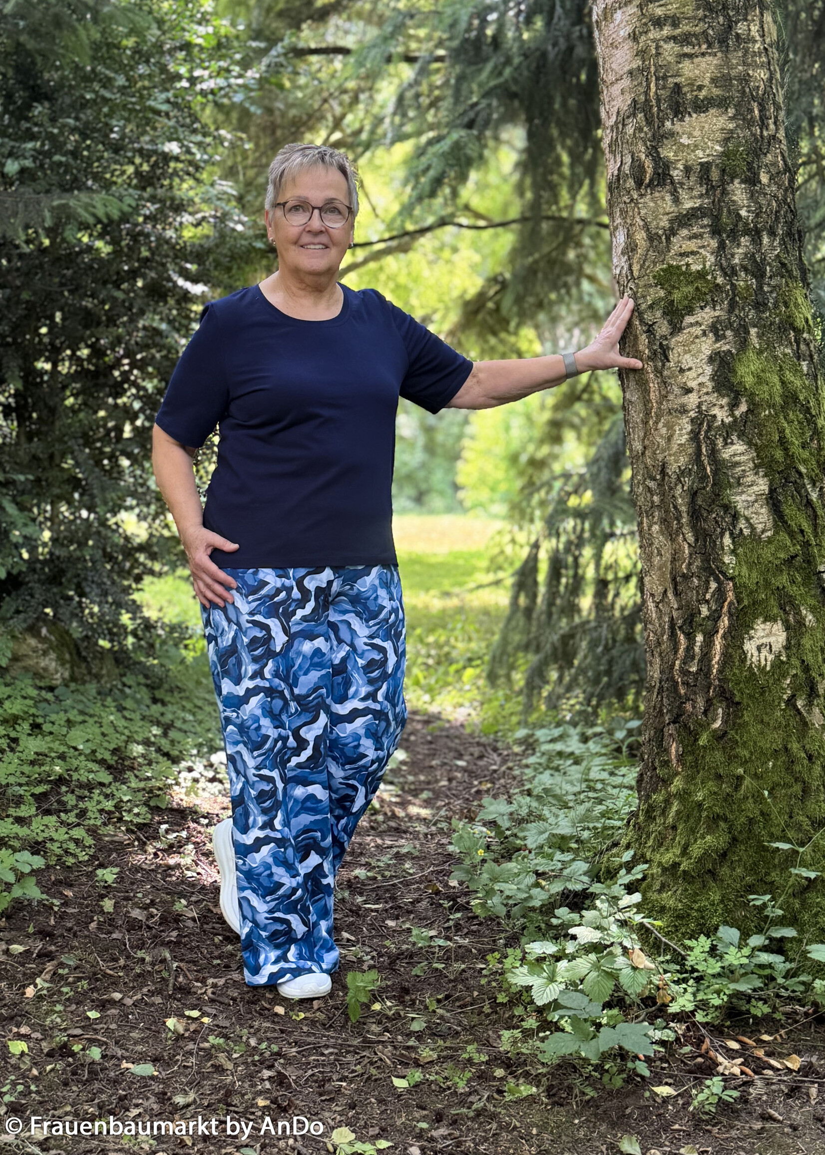 ° Stof Katoen Piqué - Polo - Blauw