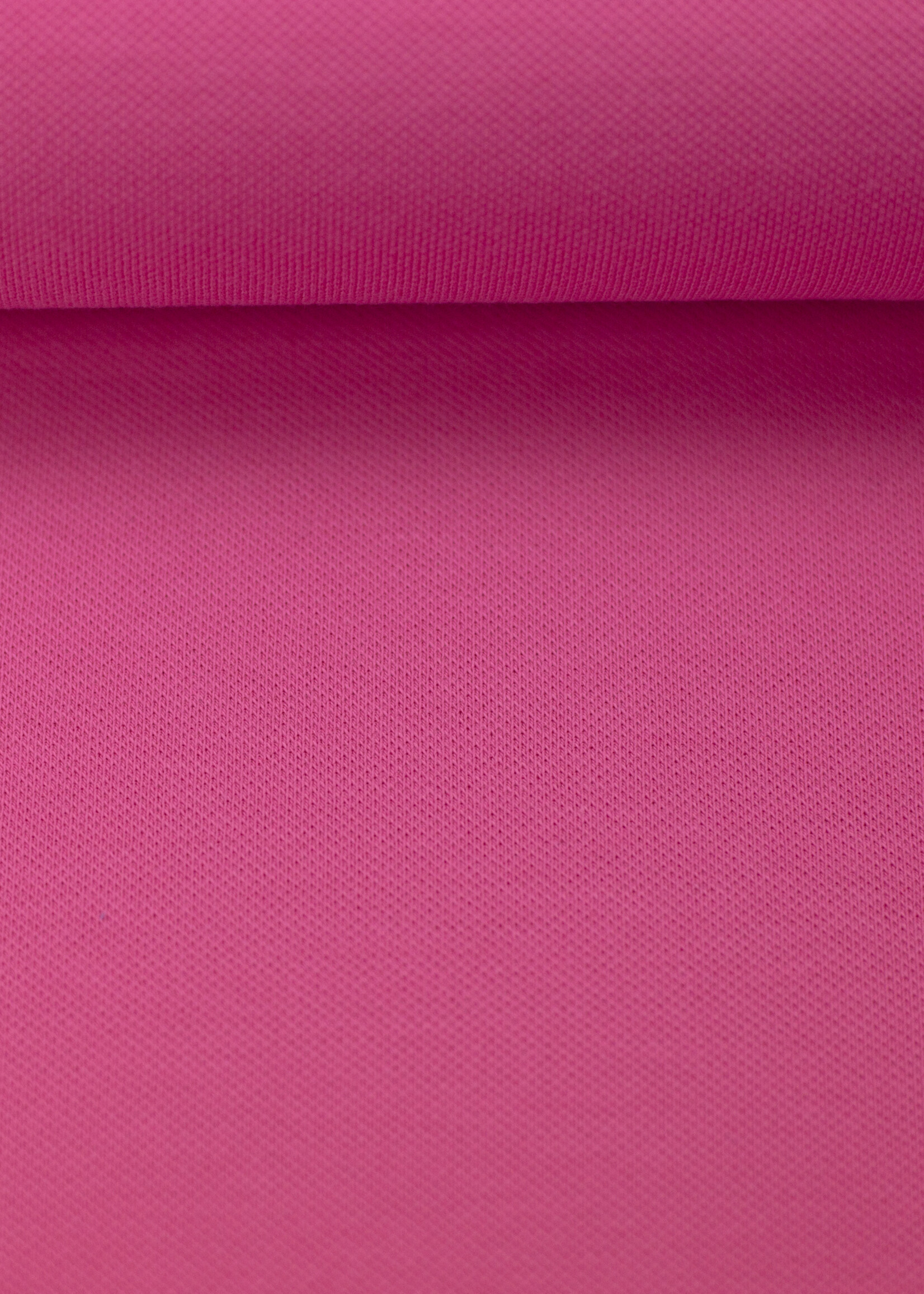 ° Stof Katoen Piqué - Polo - Roze