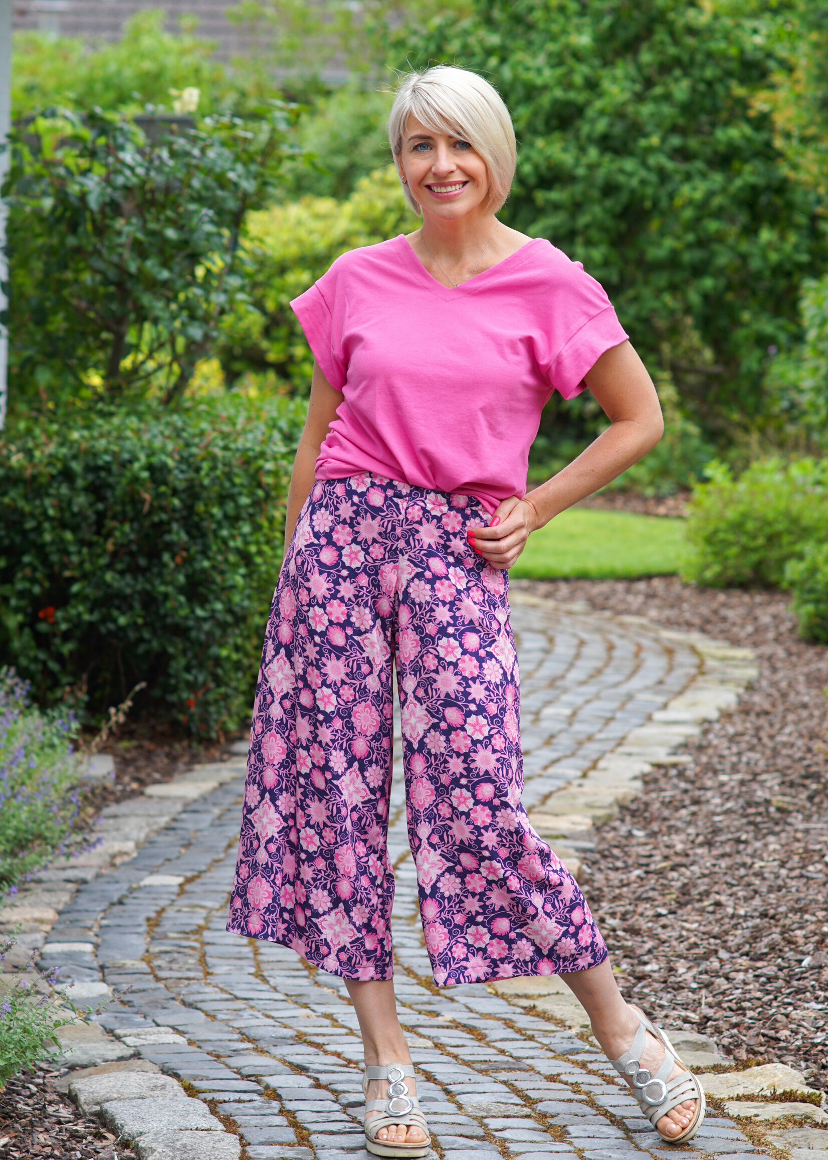 ° Stof Katoen Piqué - Polo - Roze