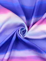 ° Soepelvallende Stof - Satijn - Pinky Stripes