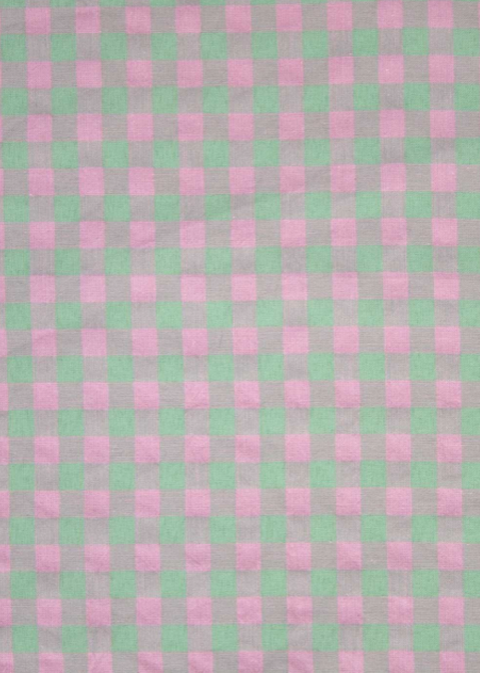 Katia ° Stof Seersucker - KATIA Fabrics - Vichy - Apple & Pink