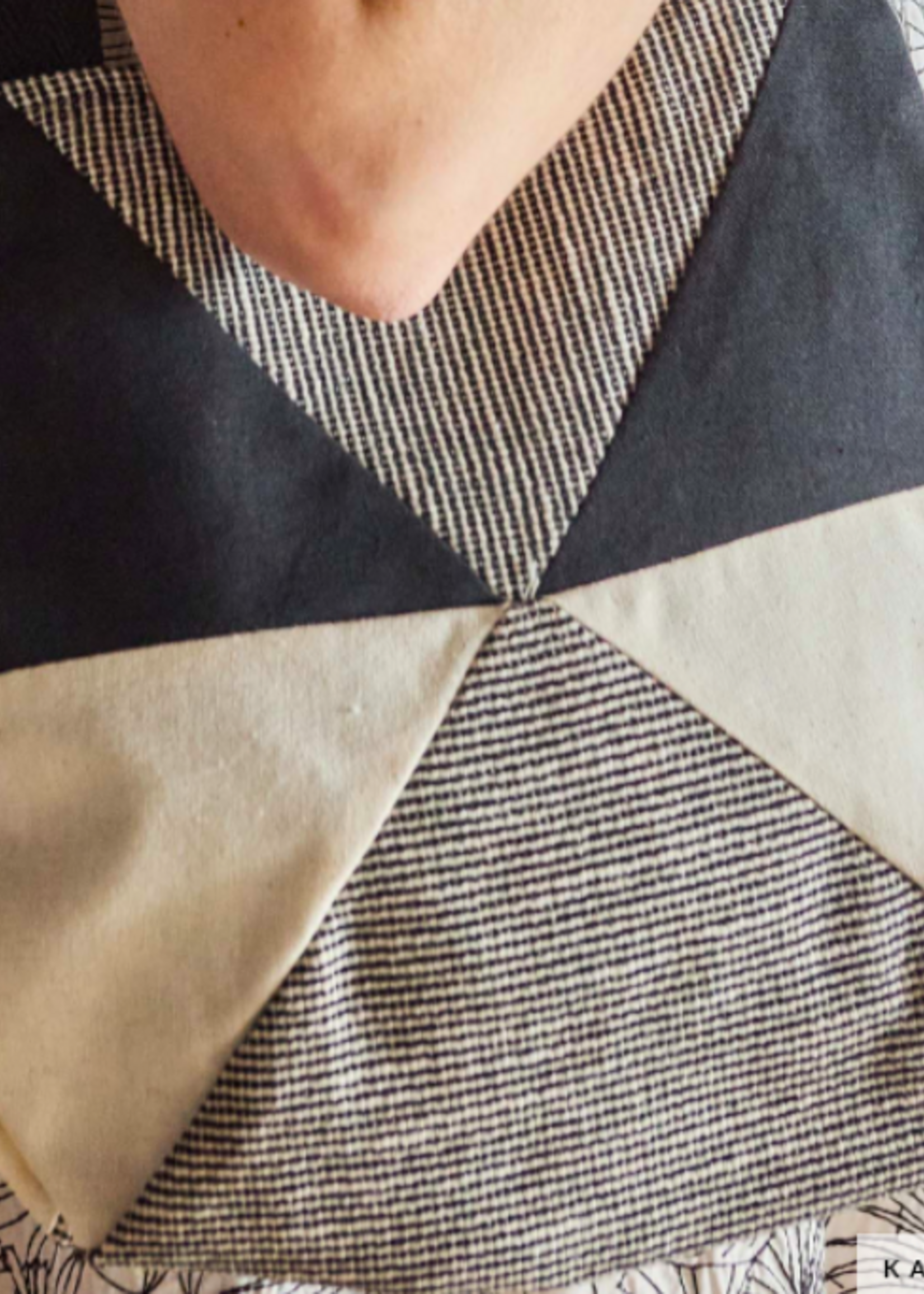 Katia ° Stof Recycled Canvas Jarapa - KATIA Fabrics - Rustiek Zwart