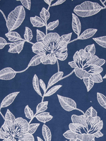 Katia ° Stof Voile - KATIA Fabrics - Embroidery White Flowers