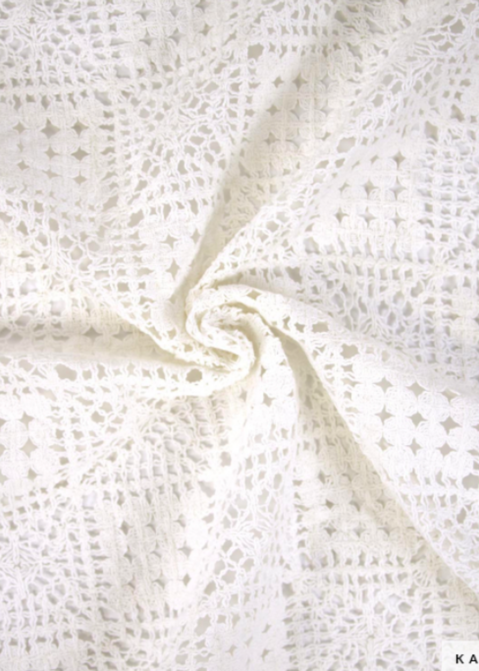 Katia ° Stof Crochet Squares - KATIA Fabrics - Gebroken Wit