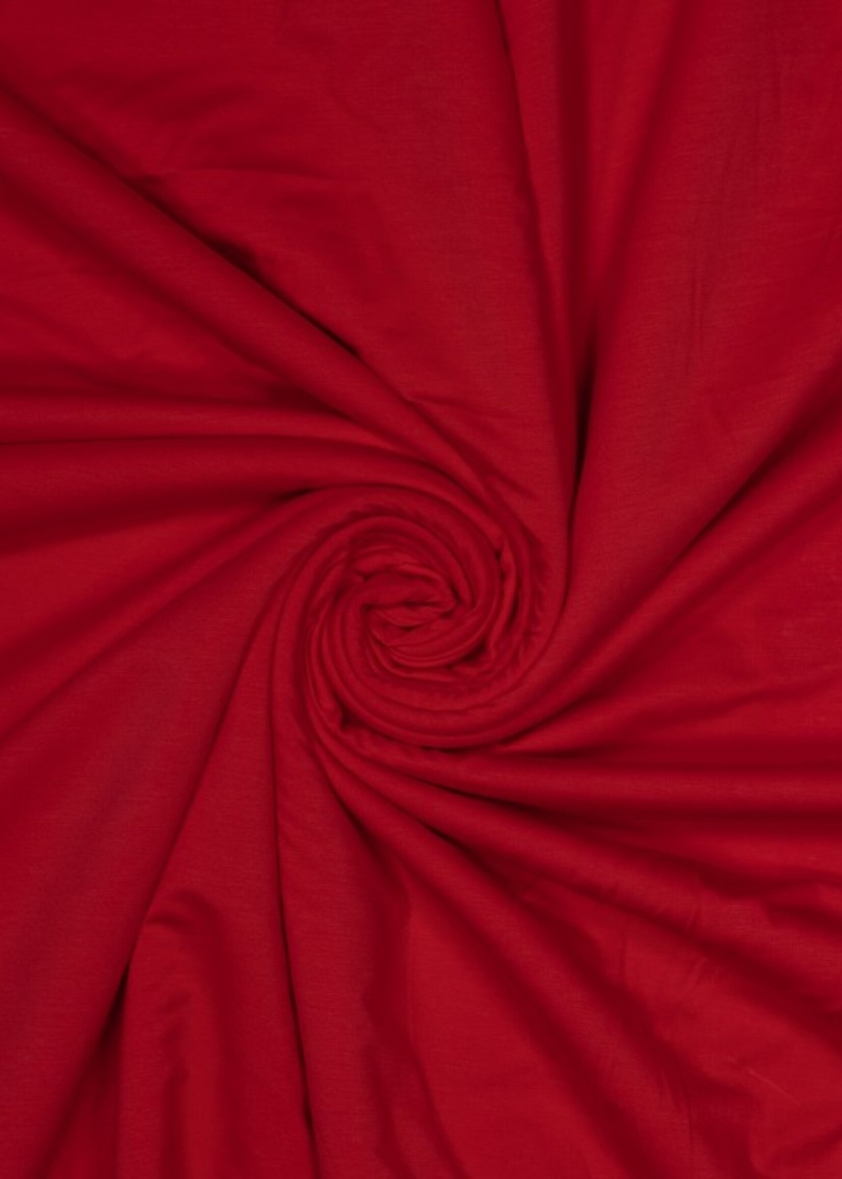 ° Stof Bamboo Tricot - Rood