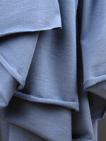 ° Stof Tencel Tricot - Blauw