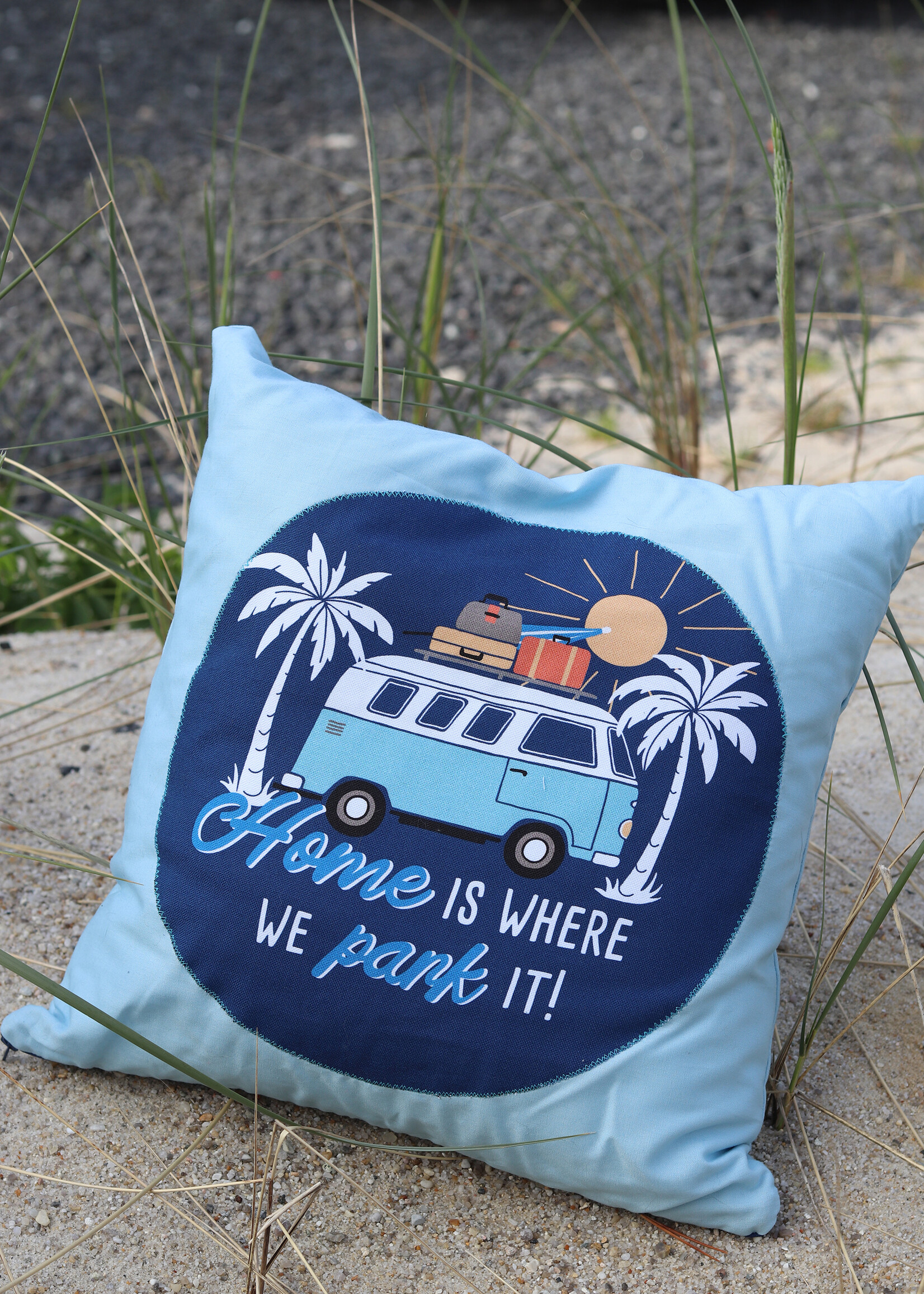 ° Stof Katoen - Effen - Lichtblauw