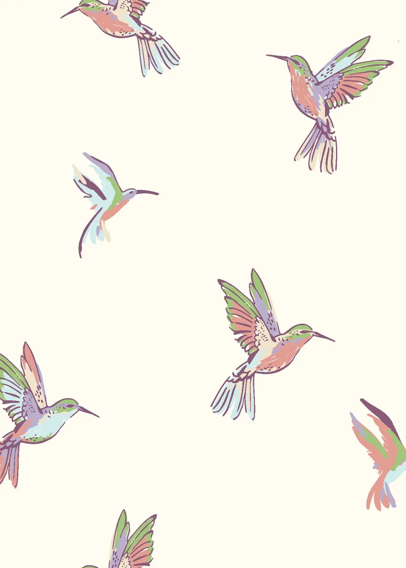 ° Stof Katoen - Birds