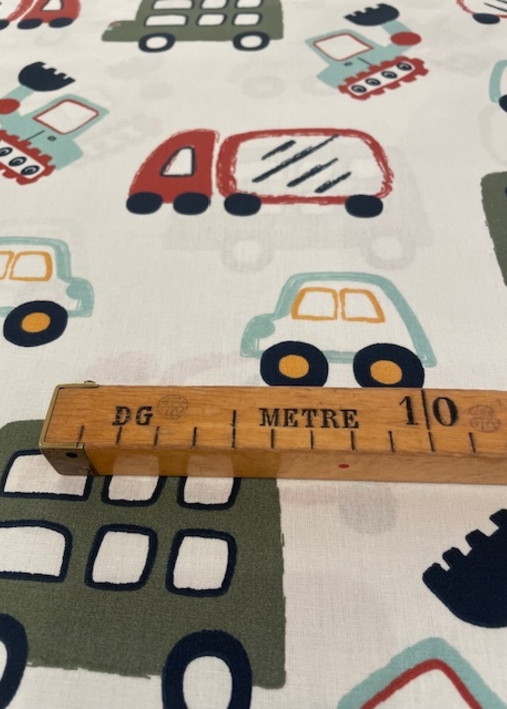 ° Stof Katoen - Cars