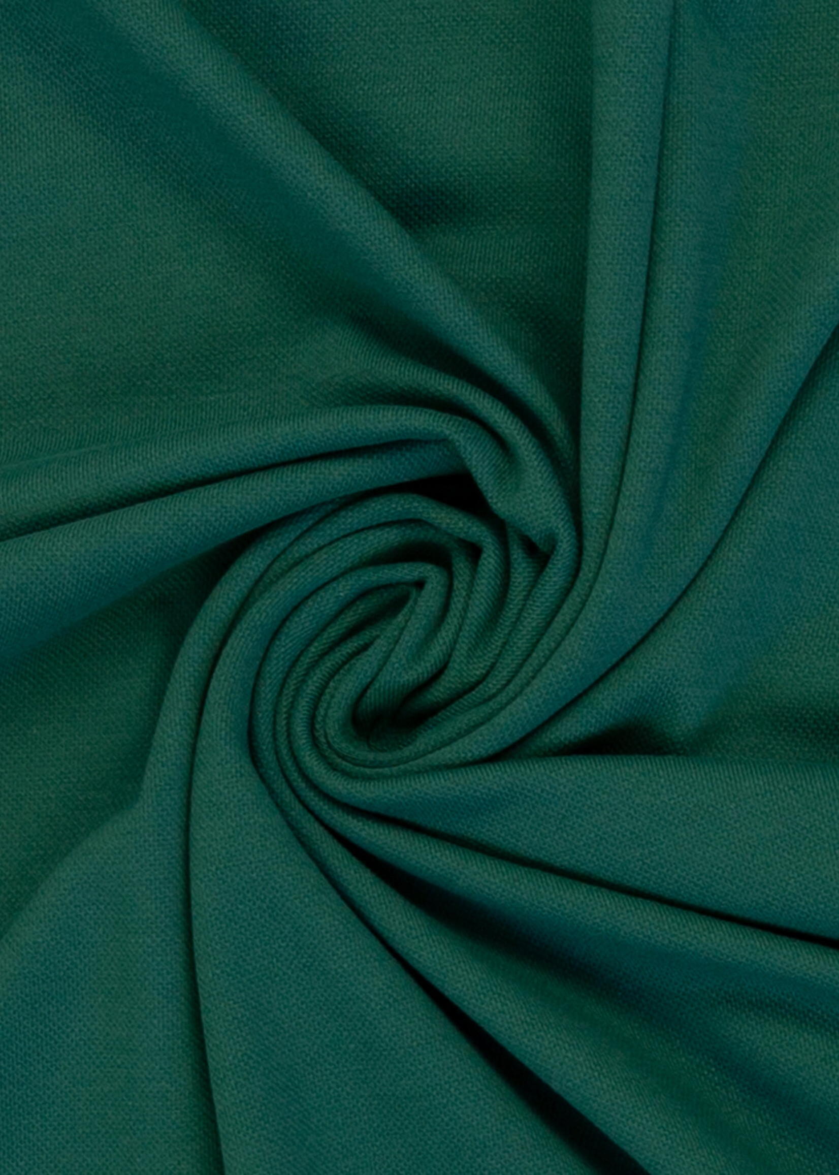 ° Stof Katoen Piqué - Polo - Appelblauwzeegroen