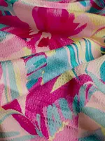 ° Soepelvallende Stof - Bubble - Bloemen