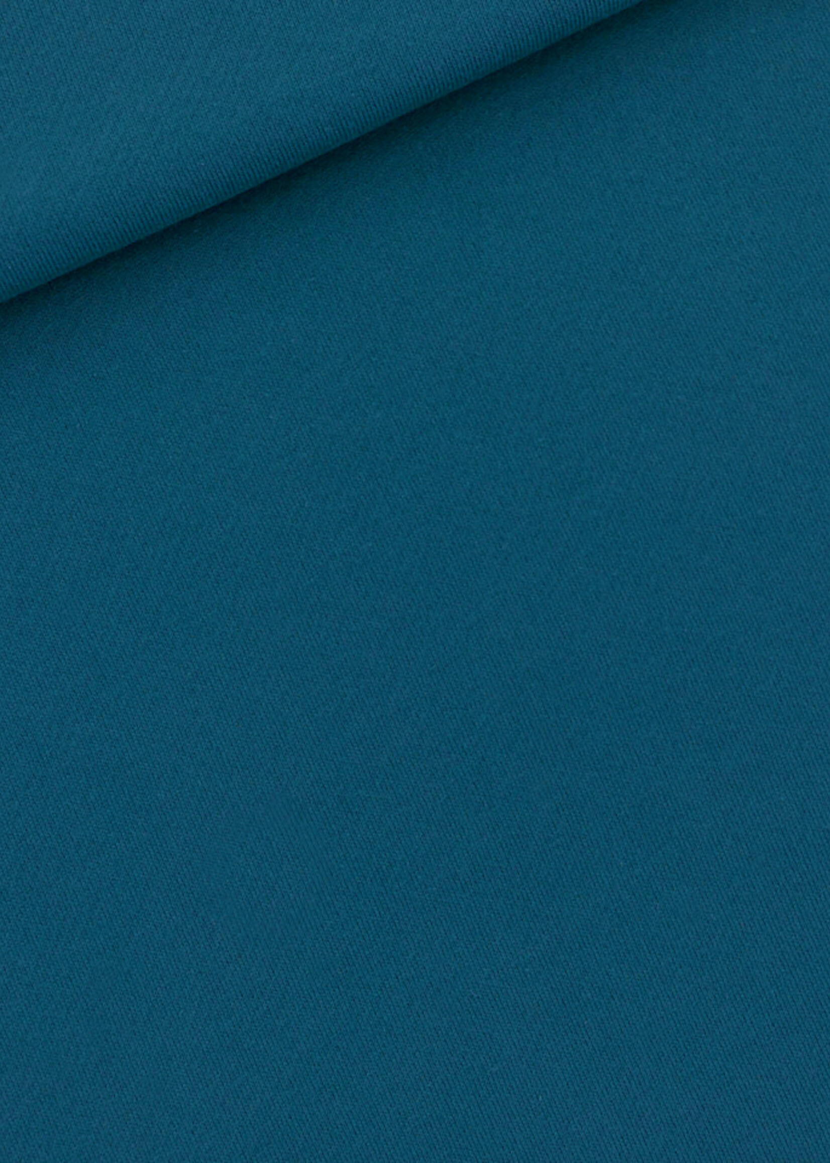 See You at Six ° Stof French Terry 3-draads - See You at Six - Laguneblauw (extra breed!)