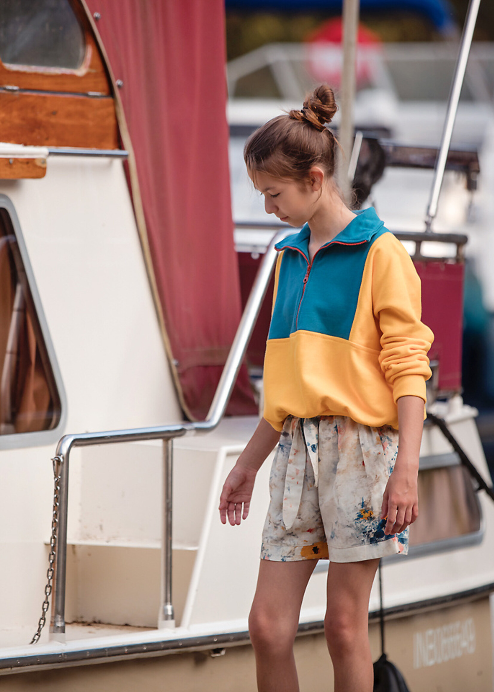 See You at Six ° Stof French Terry 3-draads - See You at Six - Banaangeel (extra breed!)