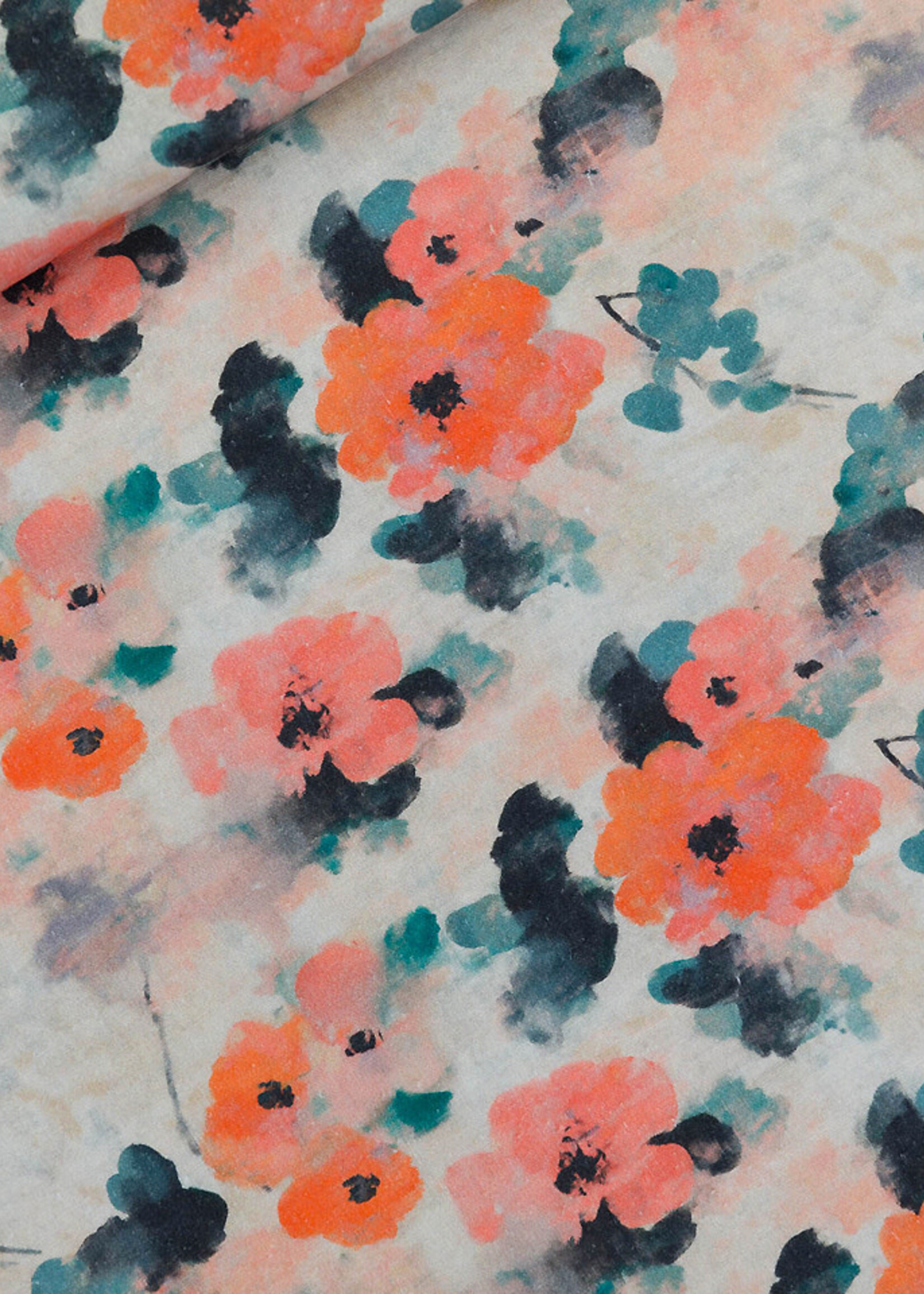 See You at Six ° Stof Linnen Viscose Blend - See You at Six - Misty Rose