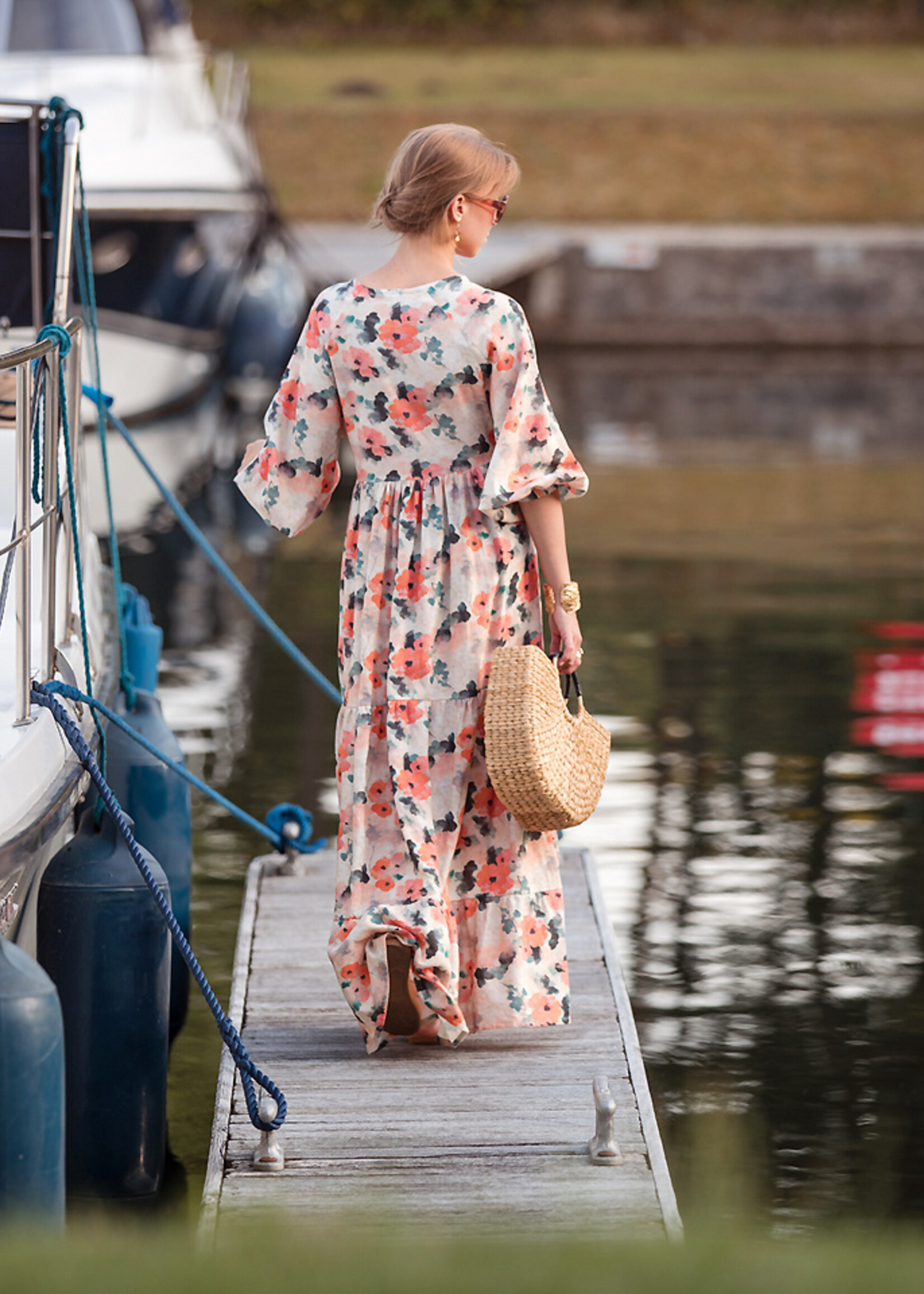 See You at Six ° Stof Linnen Viscose Blend - See You at Six - Misty Rose