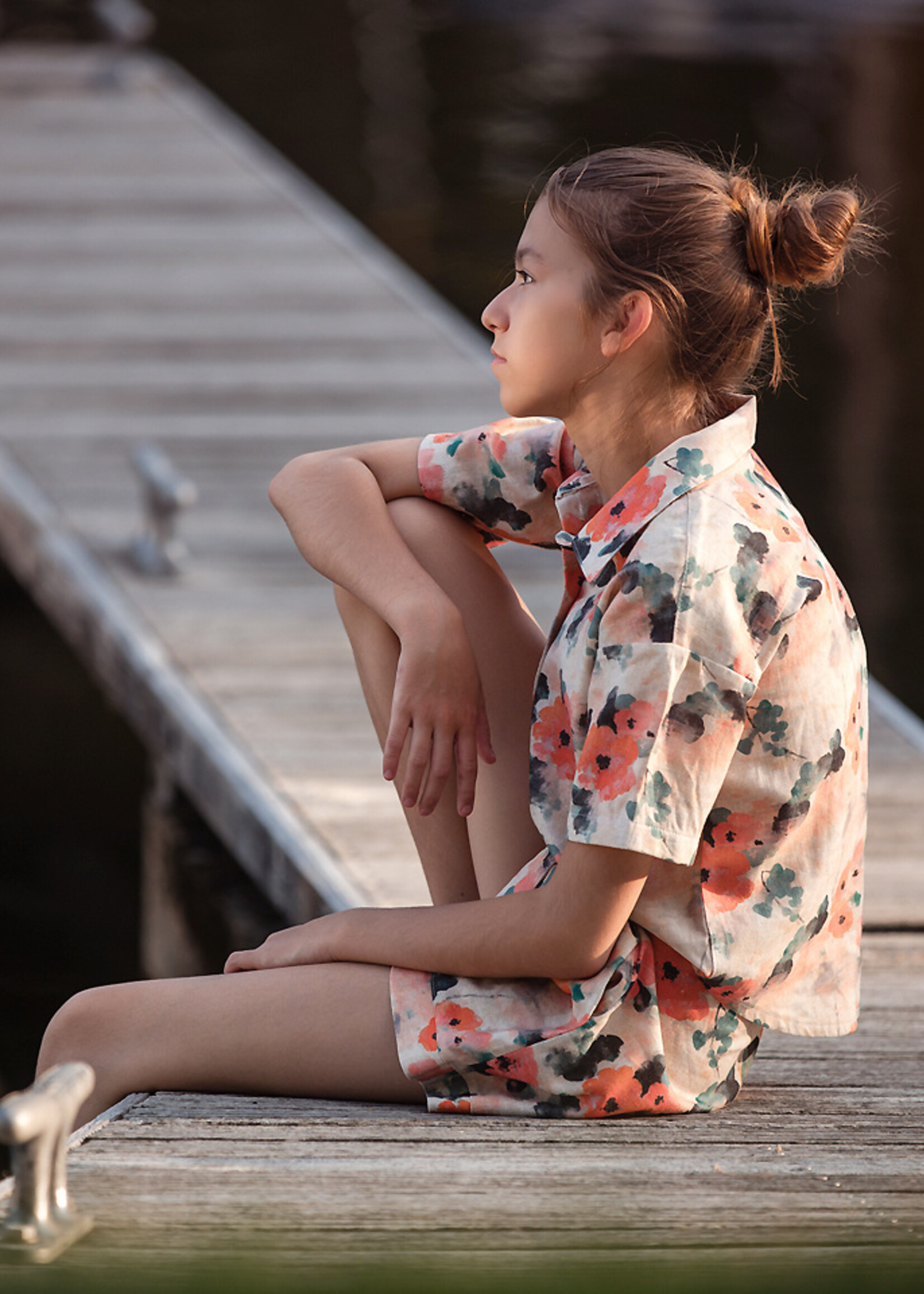 See You at Six ° Stof Linnen Viscose Blend - See You at Six - Misty Rose