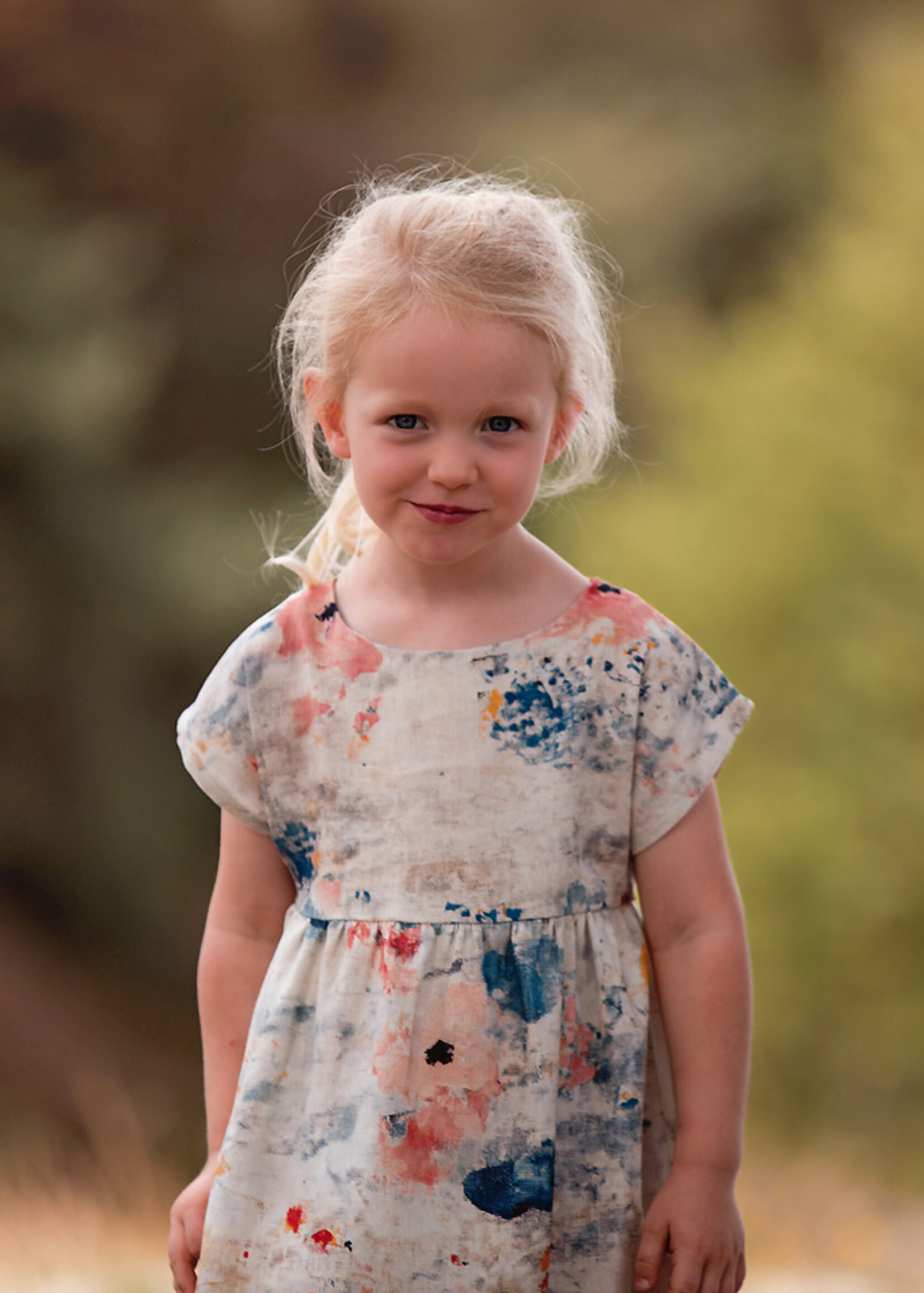 See You at Six ° Stof Linnen Viscose Blend - See You at Six - Roses on Canvas