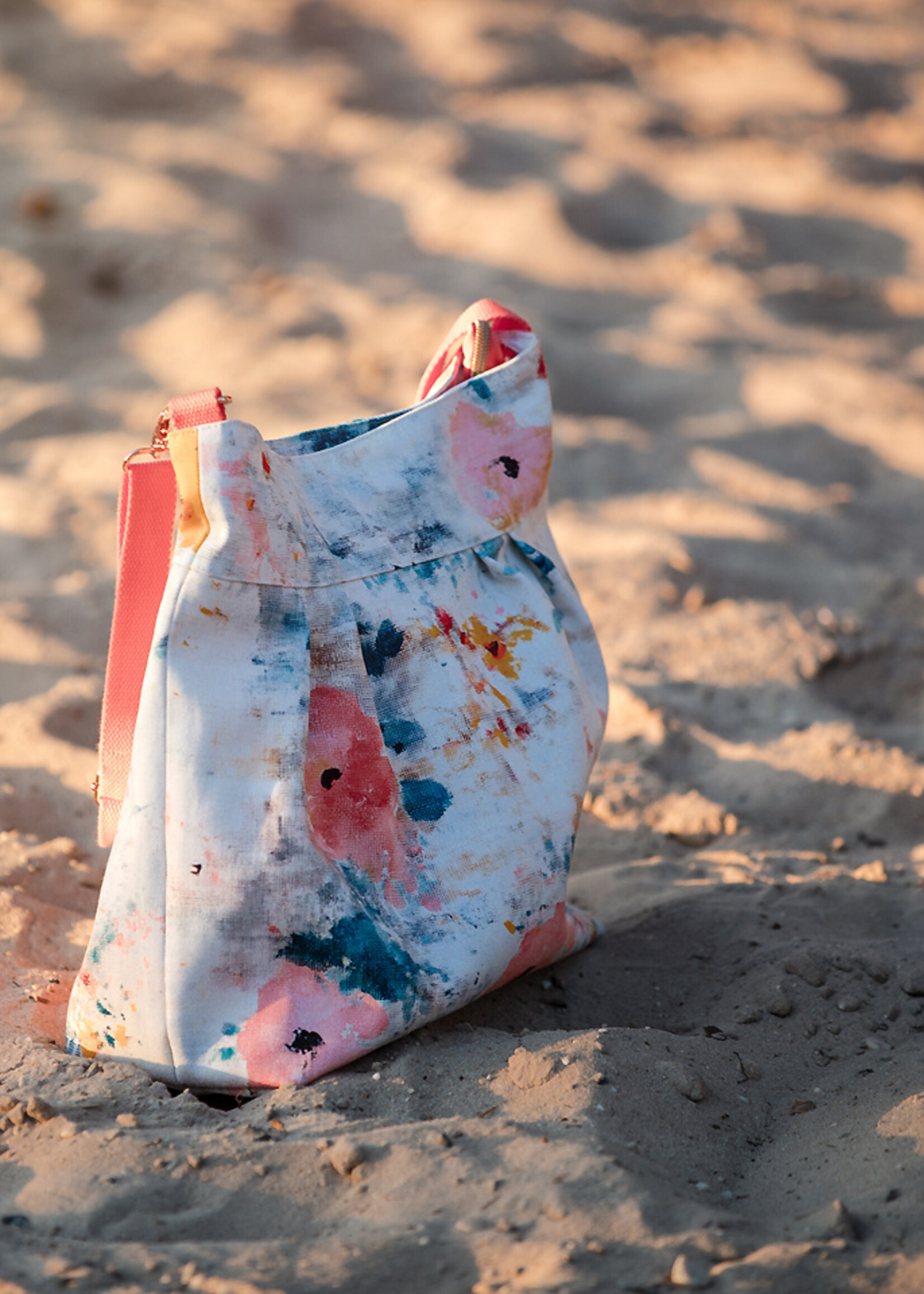 See You at Six ° Stof Canvas Gabardine Twill - See You at Six - Roses on Canvas