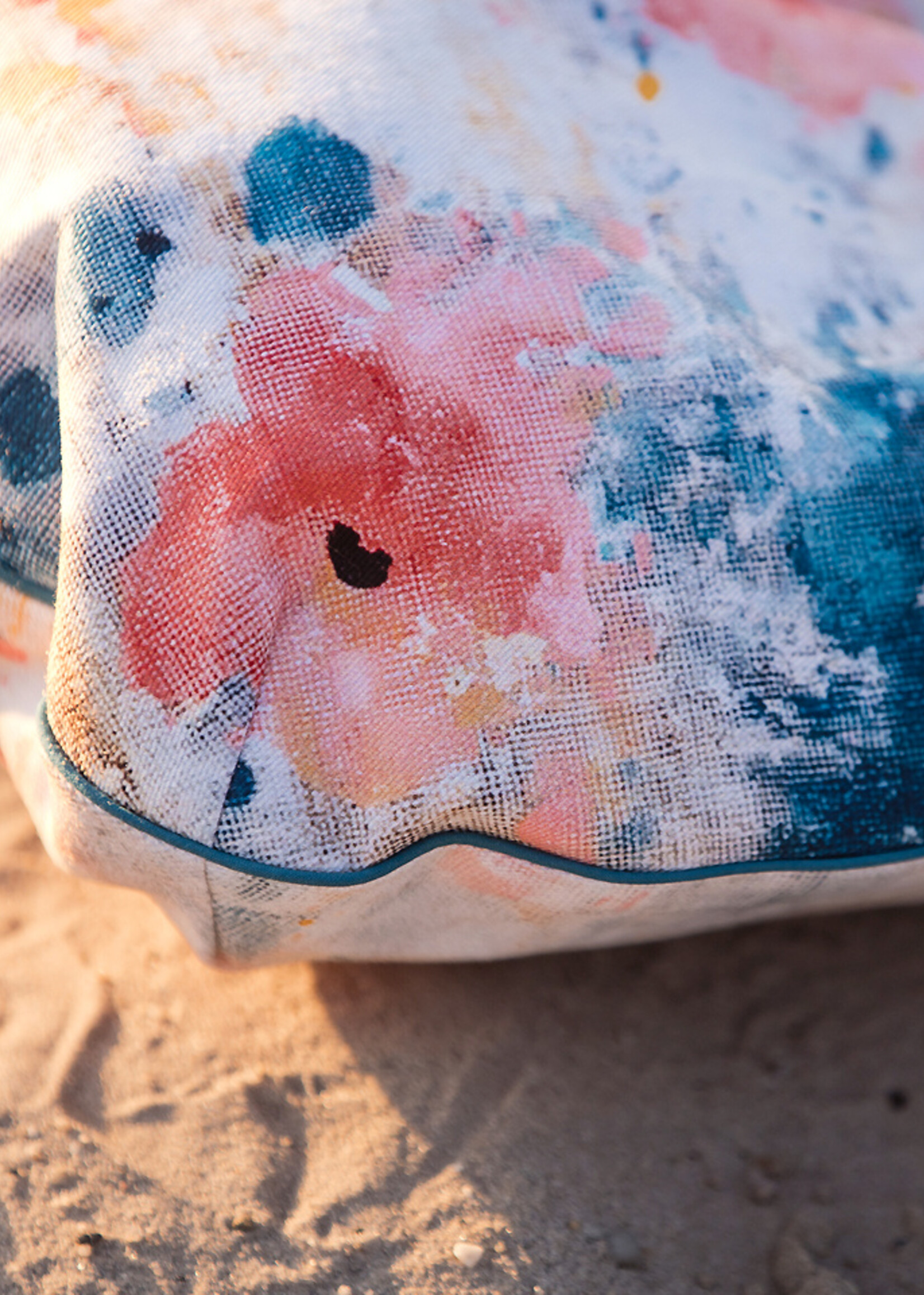 See You at Six ° Stof Canvas Gabardine Twill - See You at Six - Roses on Canvas