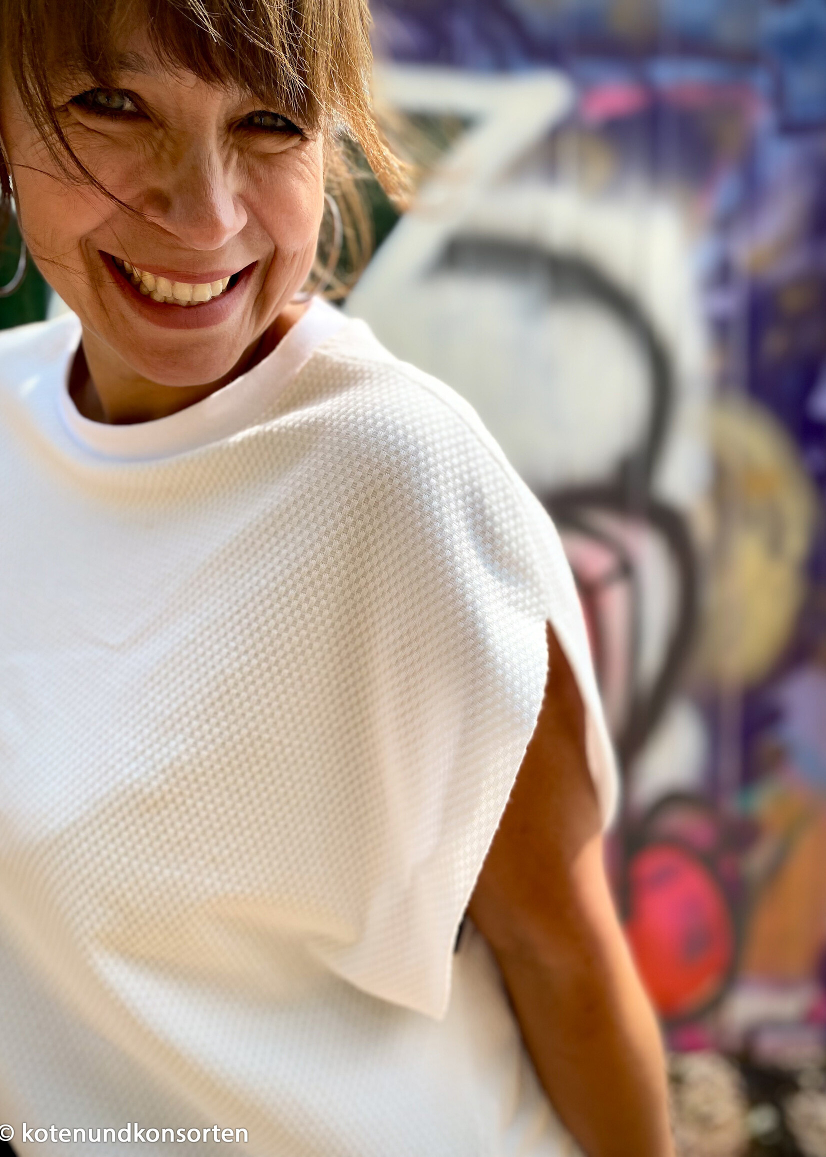 ° Stof Structuurtricot - Blauw