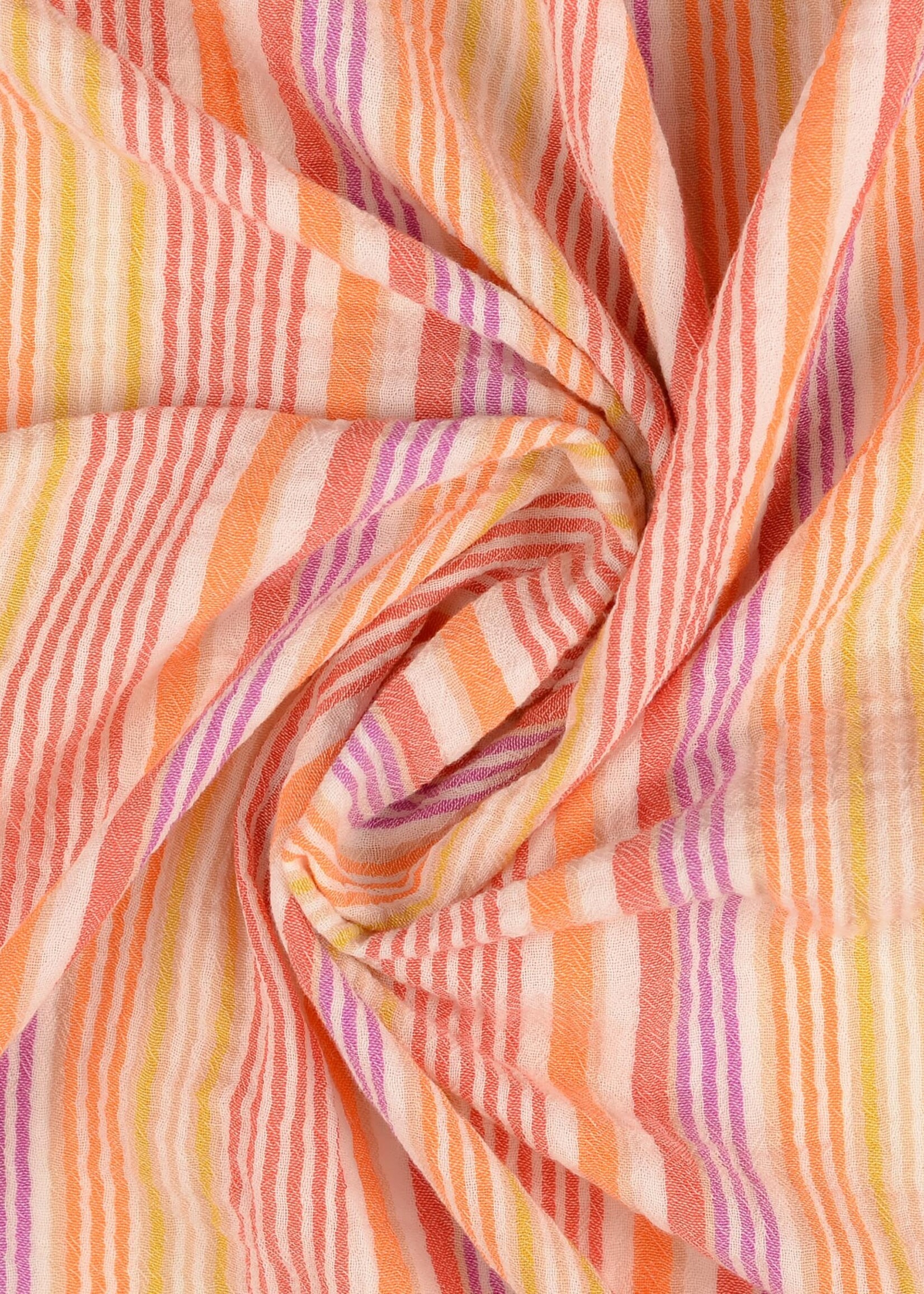 ° Stof Double Gauze - Stripes - Multicolor
