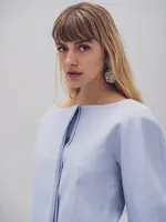 Fibre Mood ° Stof Katoen Twill  - Fibre Mood - JACOBA - Light Blue