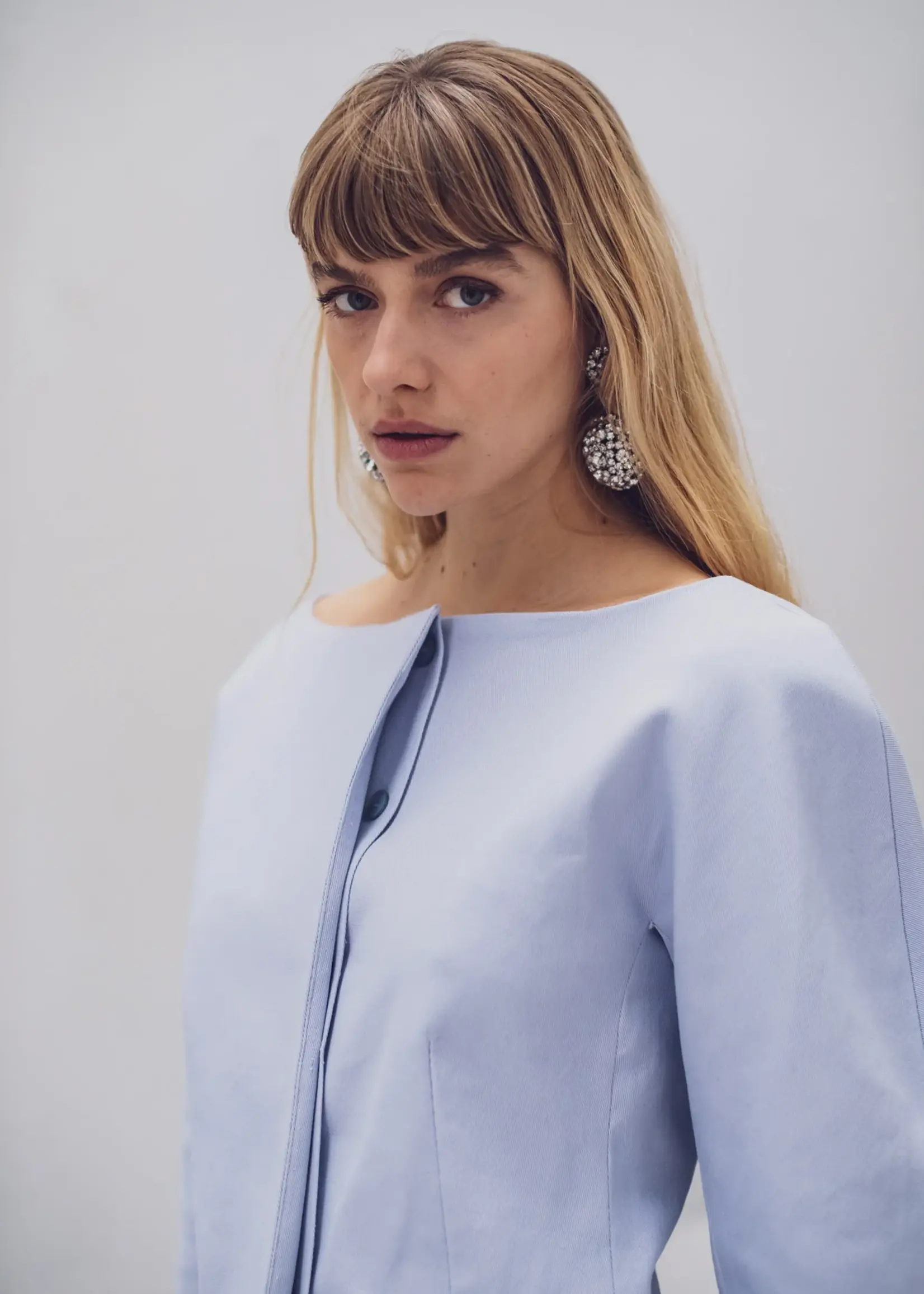 Fibre Mood ° Stof Katoen Twill  - Fibre Mood - JACOBA - Light Blue