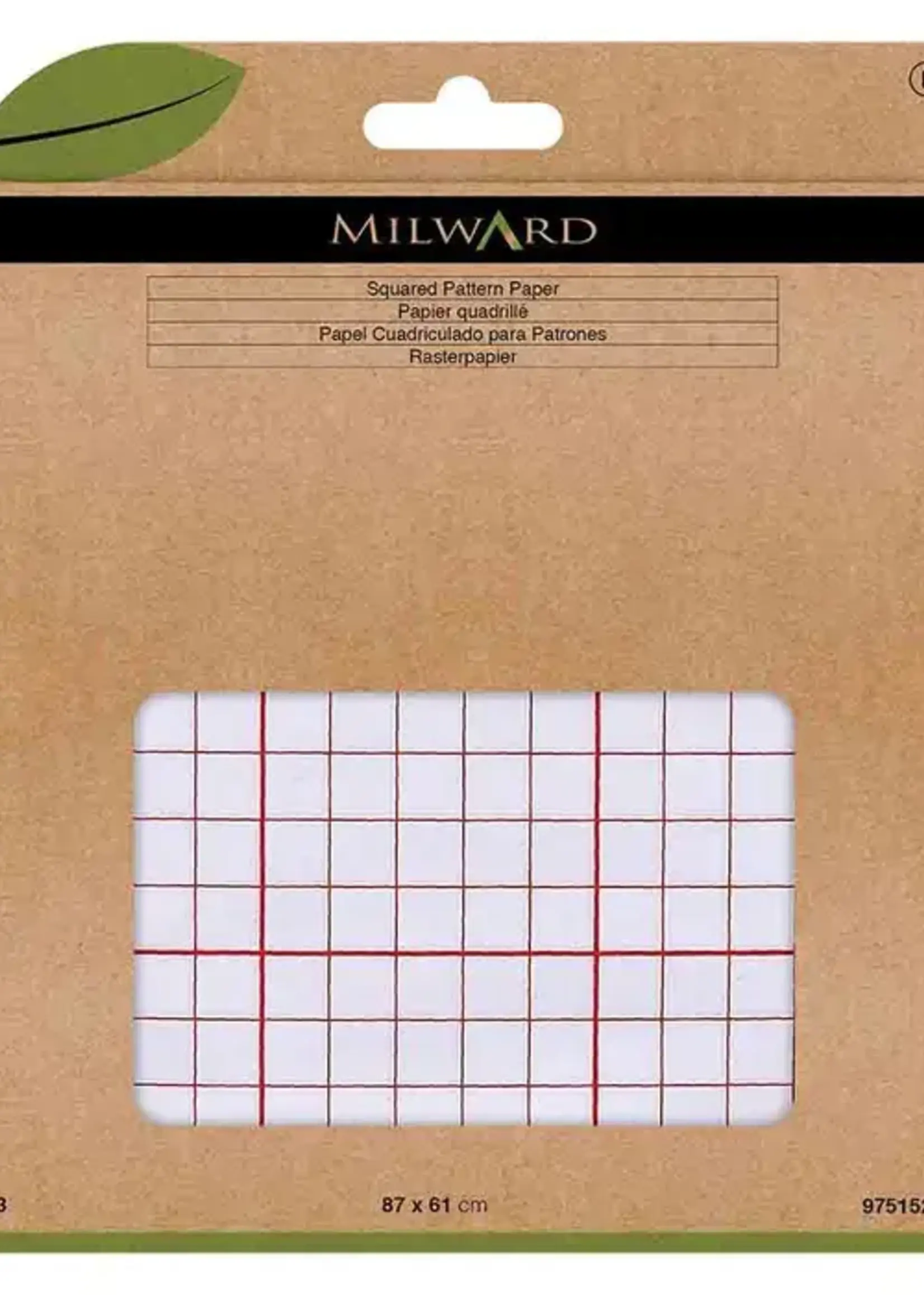 Milward ° Patroonpapier met ruitjes - Milward