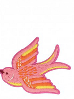 ° Strijkapplicatie - Birdy Pink