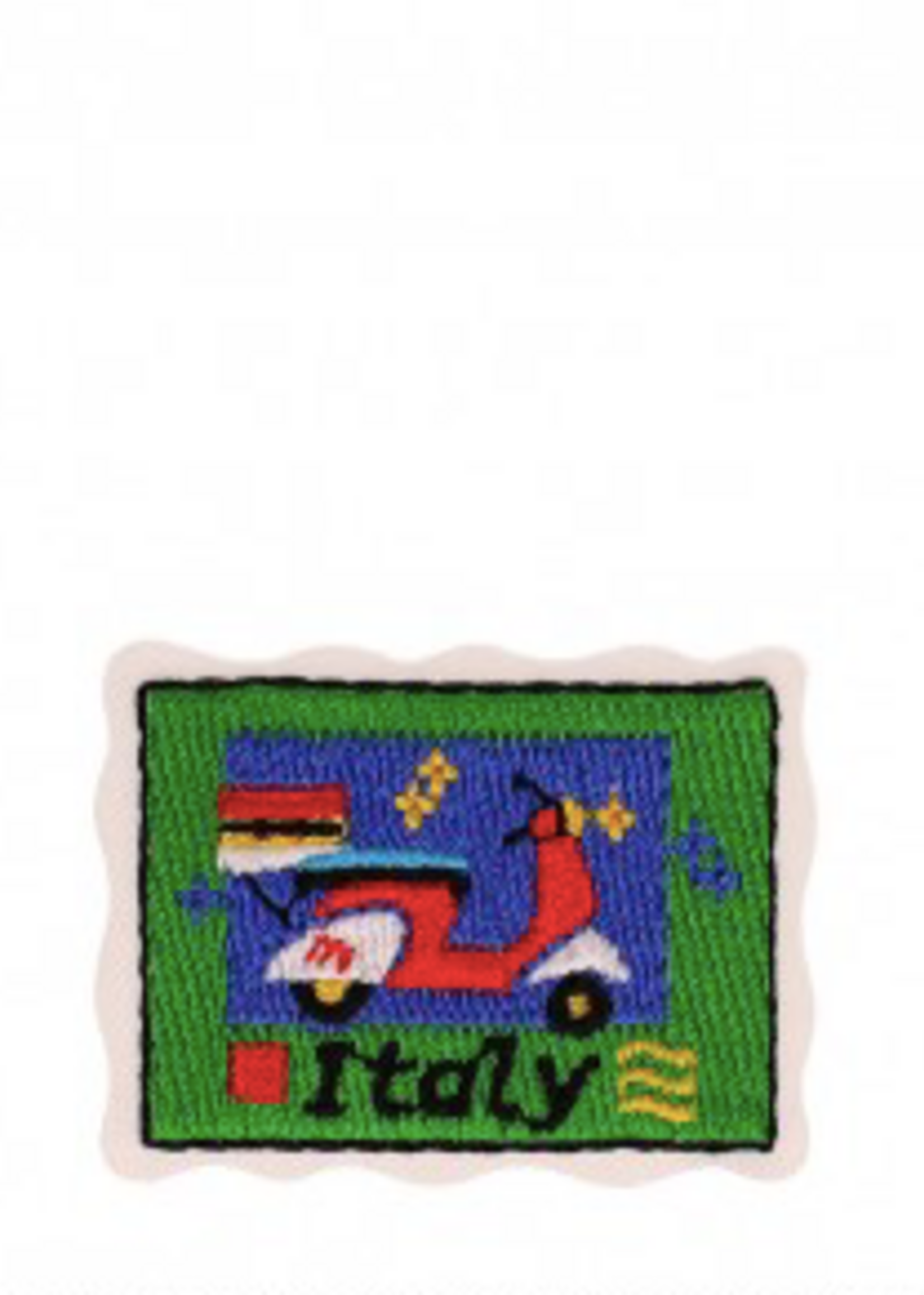 ° Strijkapplicatie - Stamp Italy