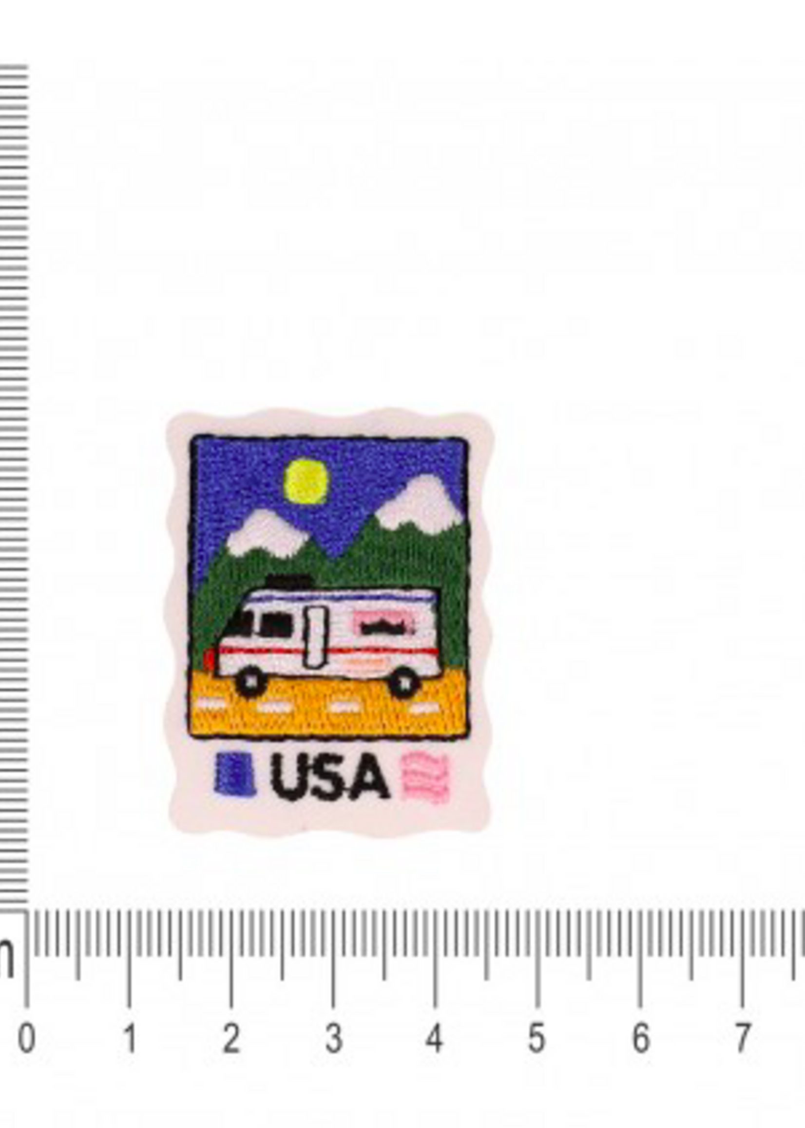 ° Strijkapplicatie - Stamp USA