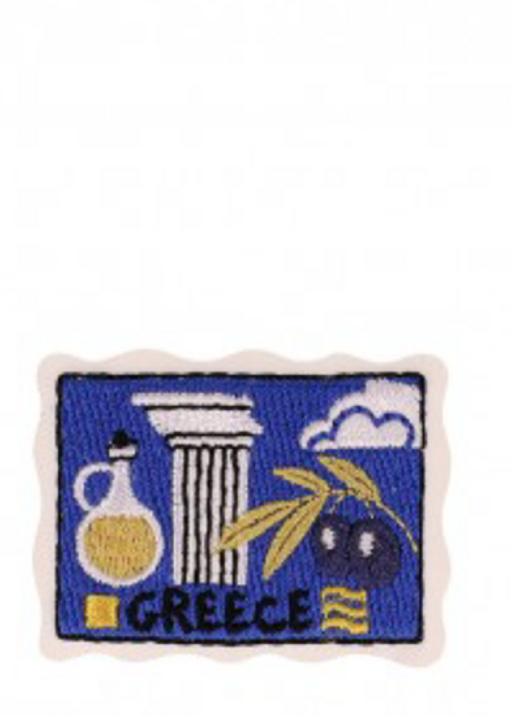 ° Strijkapplicatie - Stamp Greece