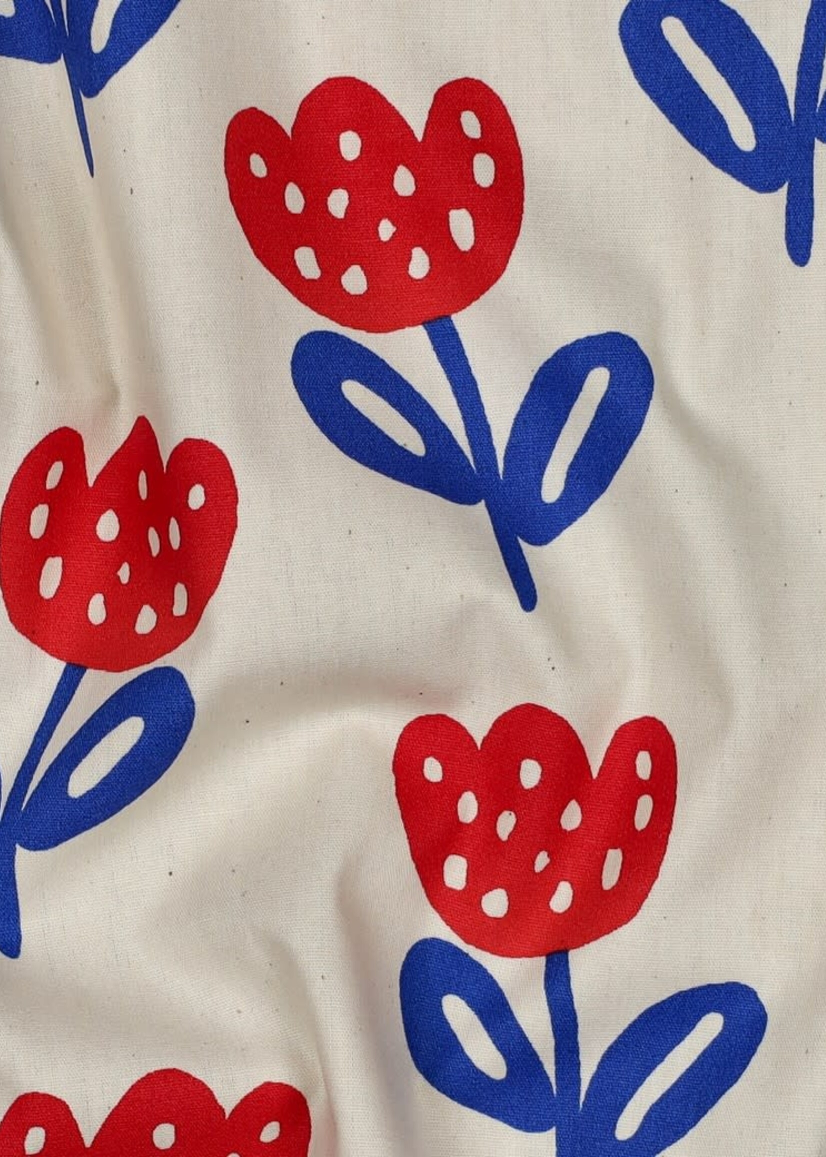 ° Stof BIOKatoen - Poppy - Grote Bloemen