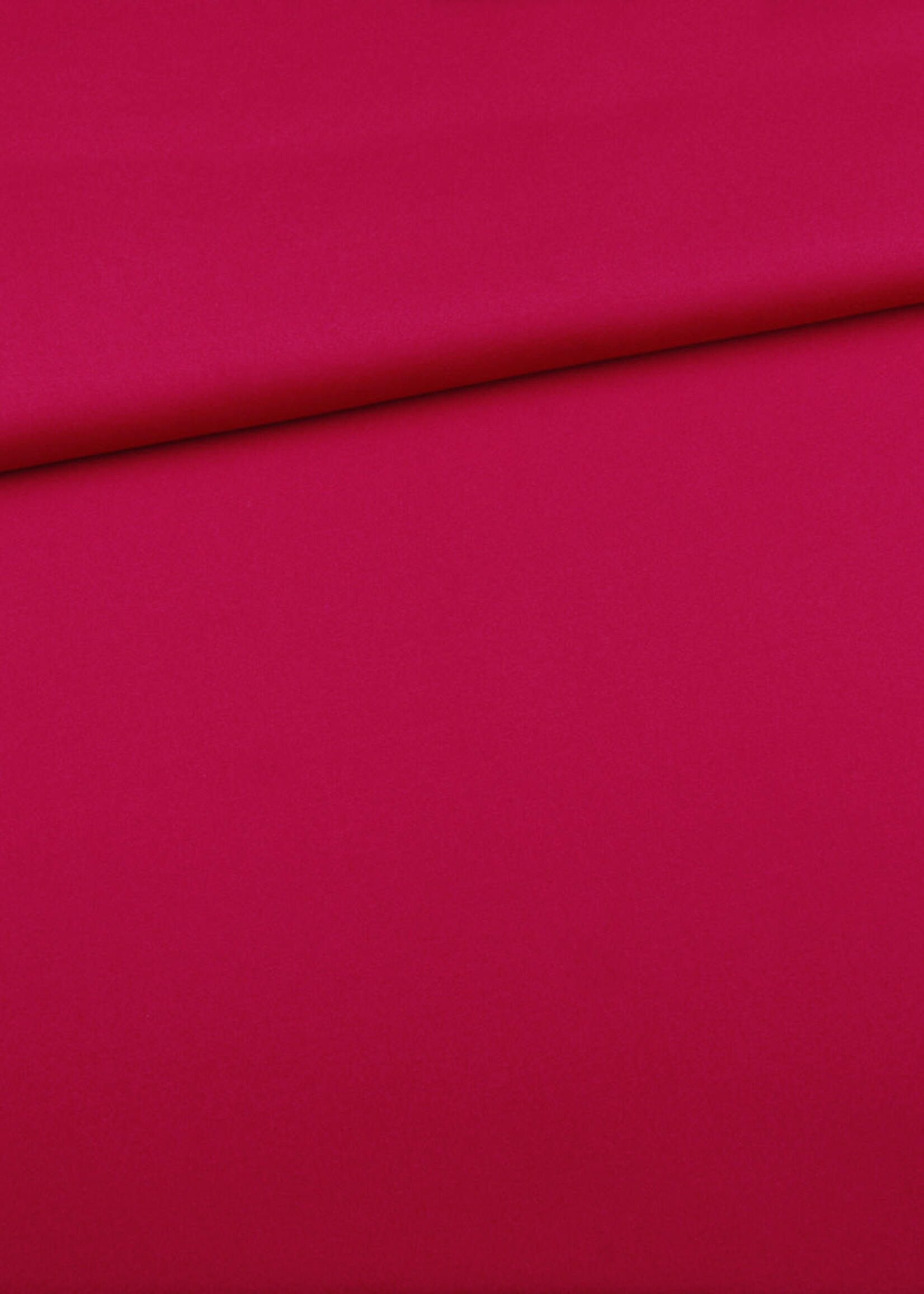 ° Soepelvallende Stof - Crepe Marocain Stretch - Cherry