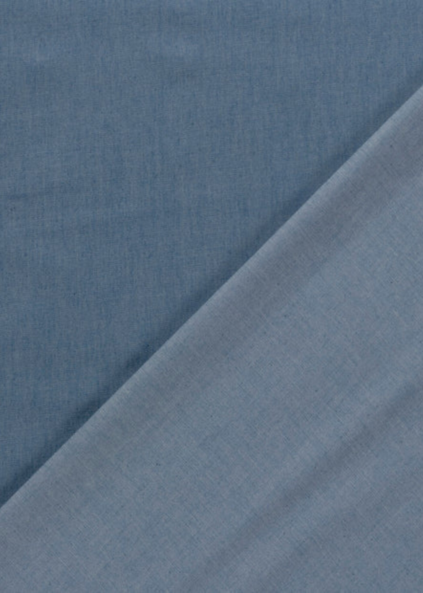 ° Stof Chambray - Denim Indigo