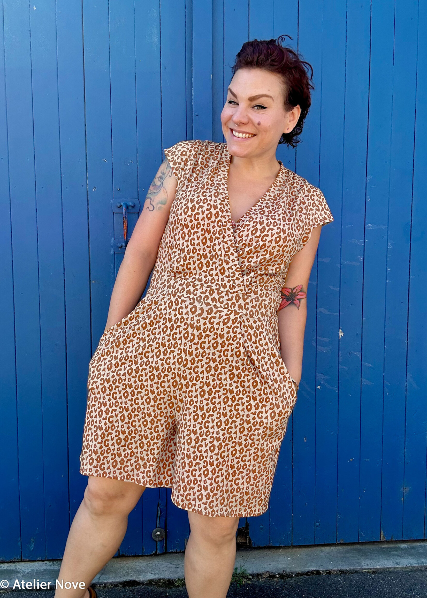 ° Stof Tricot - Happy Leo - Brownie