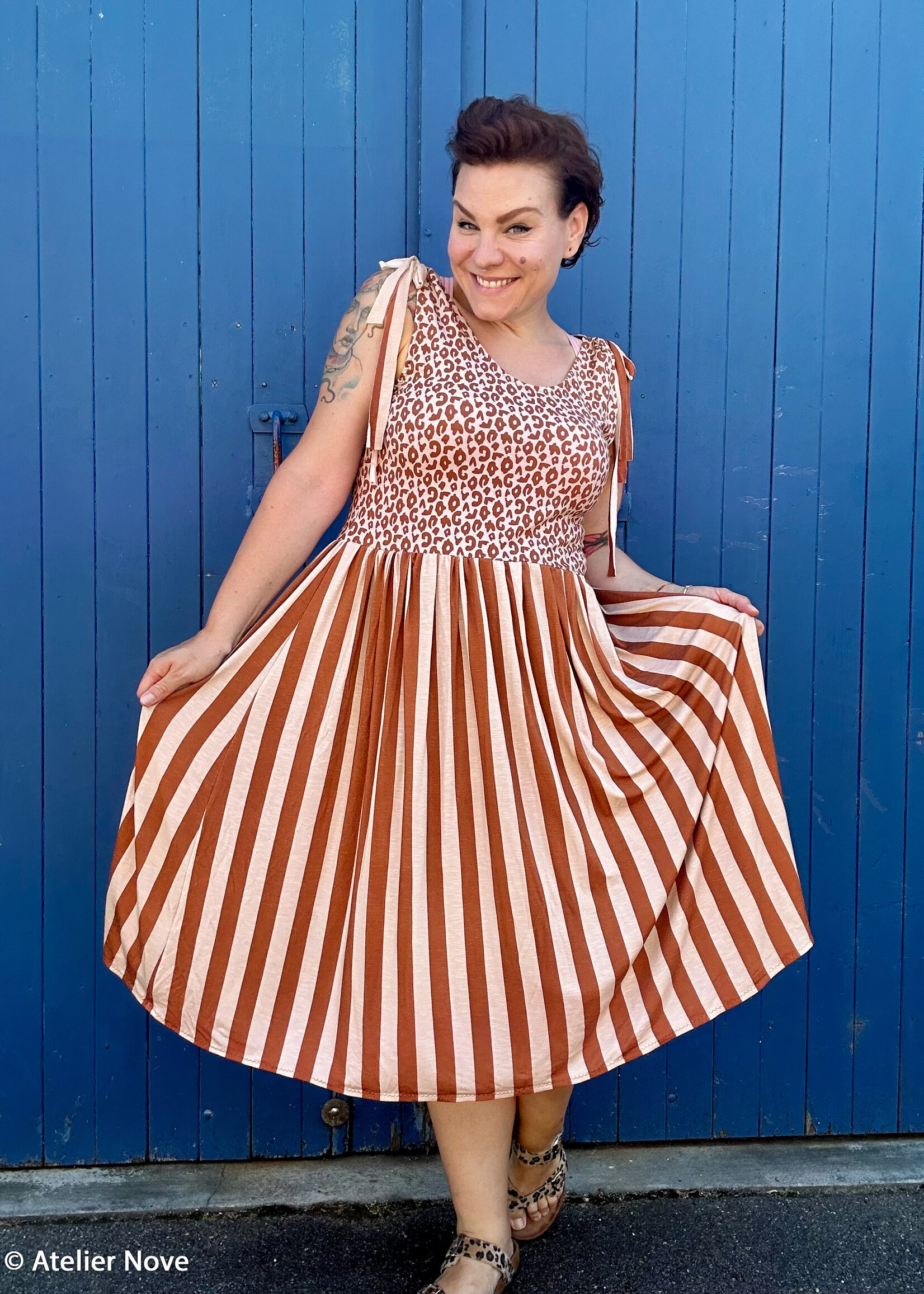 ° Stof Tricot - Happy Leo - Brownie